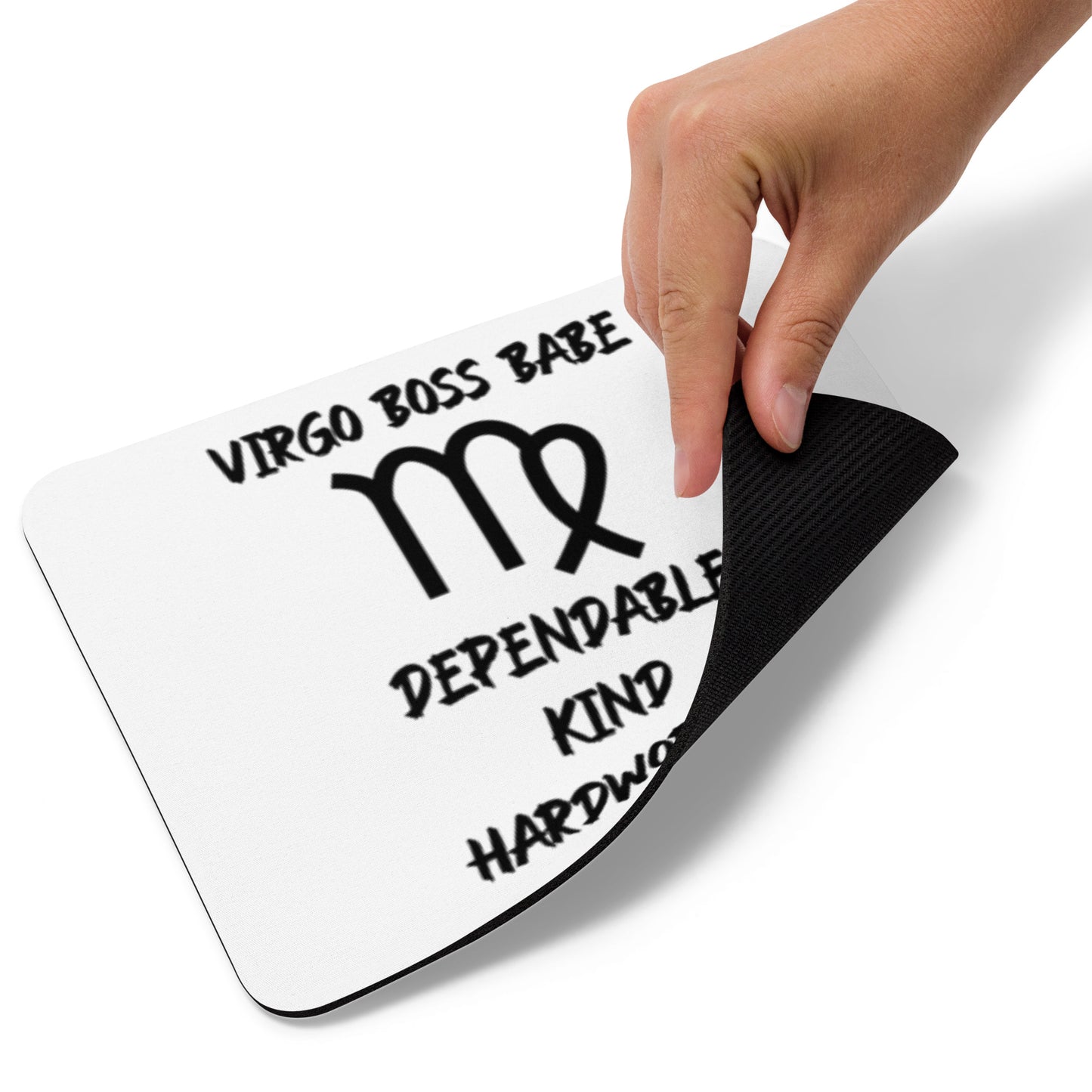“Virgo Boss Babe” Mouse Pad