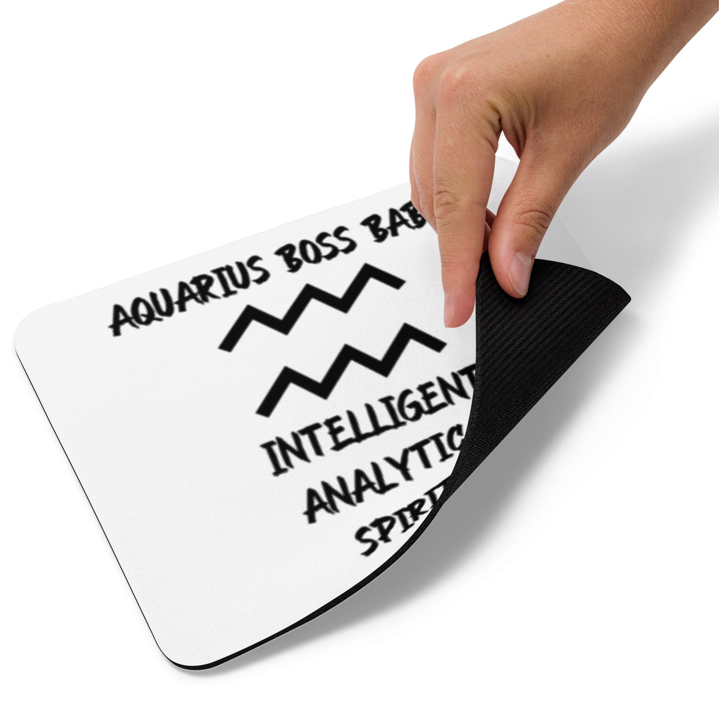 “Aquarius Boss Babe” Mouse Pad