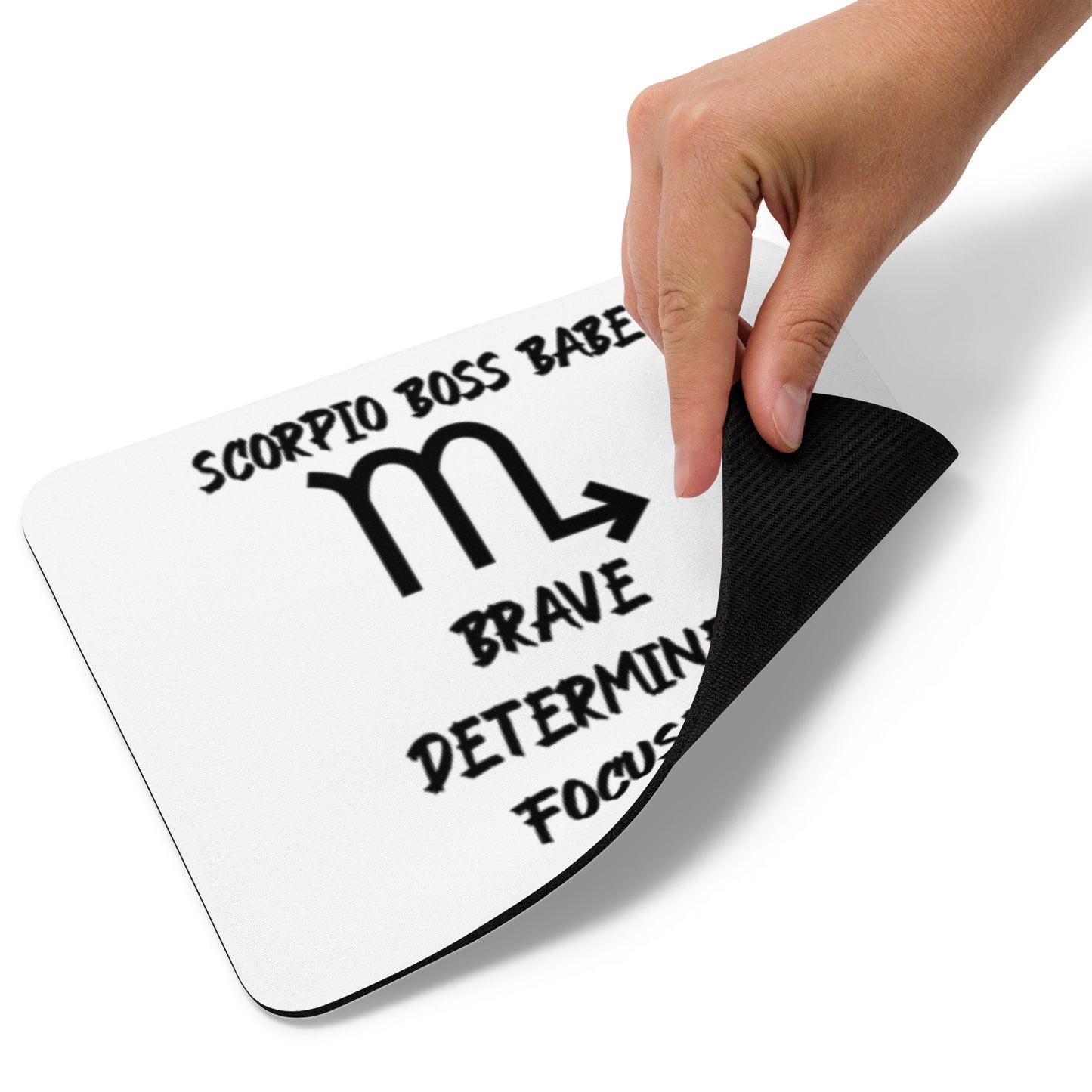 “Scorpio Boss Babe” Mouse Pad