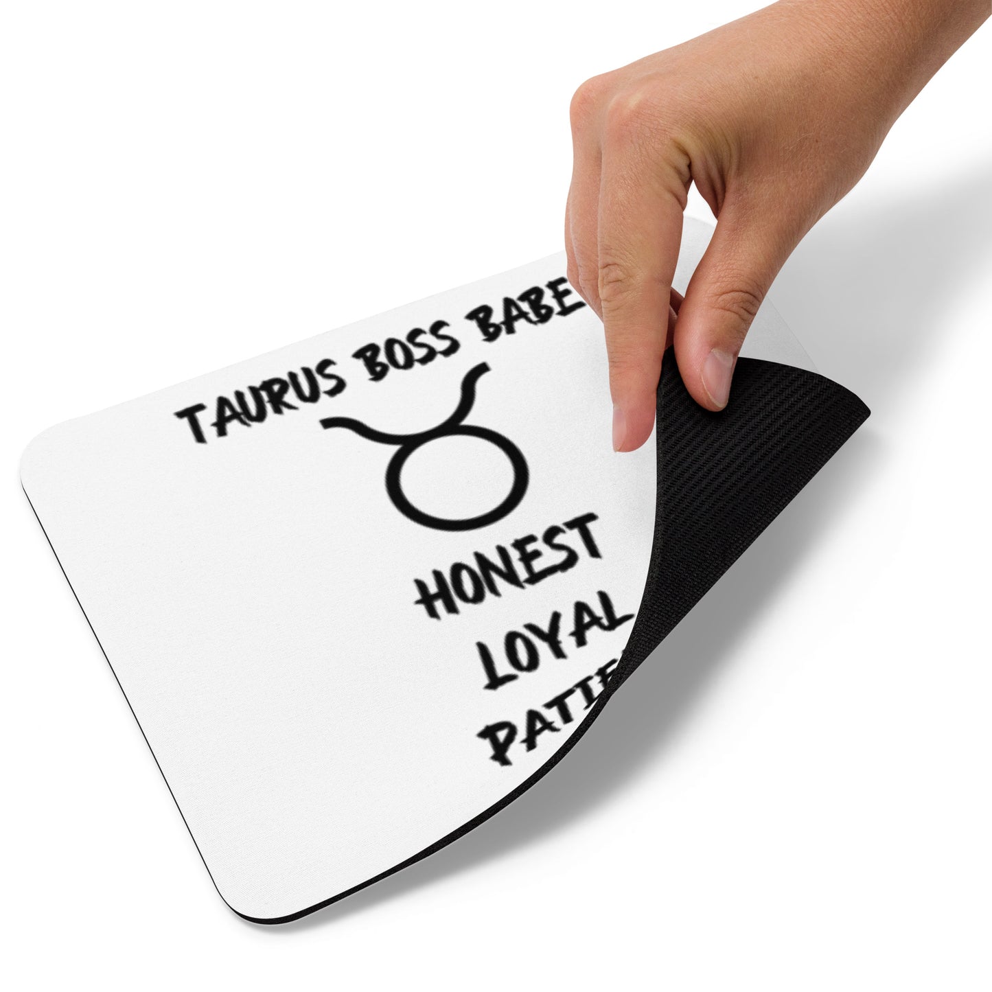 “Taurus Boss Babe” Mouse Pad