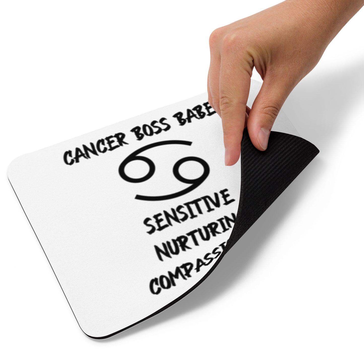 “Cancer Boss Babe” Mouse Pad