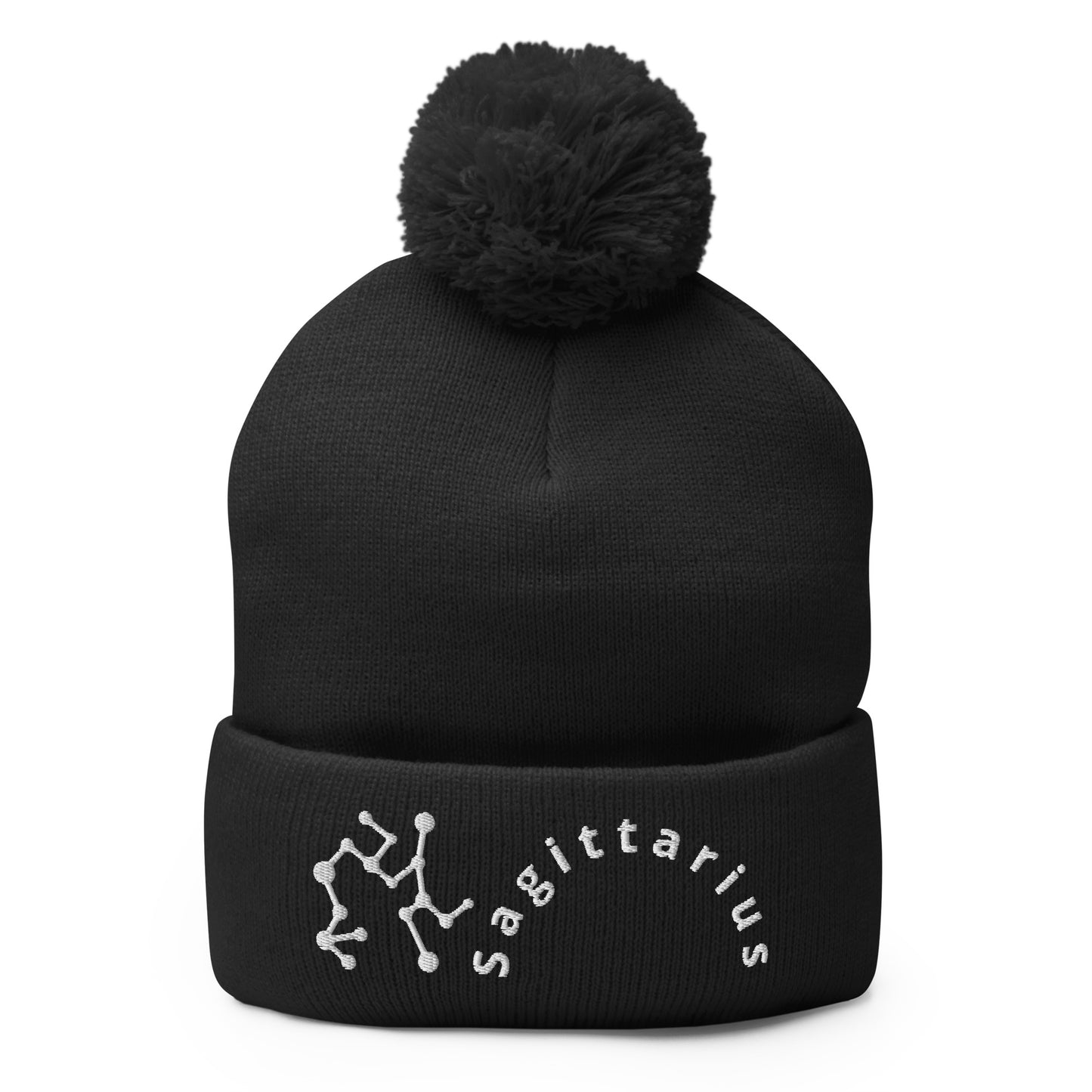 “Sagittarius” Pom-Pom Beanie