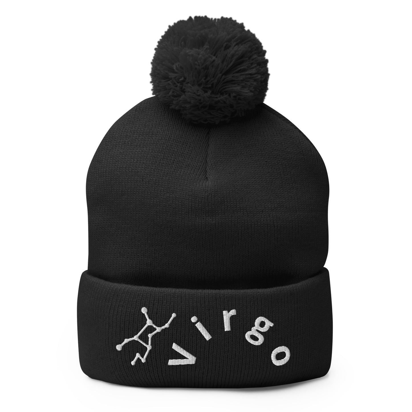 “Virgo” Pom-Pom Beanie