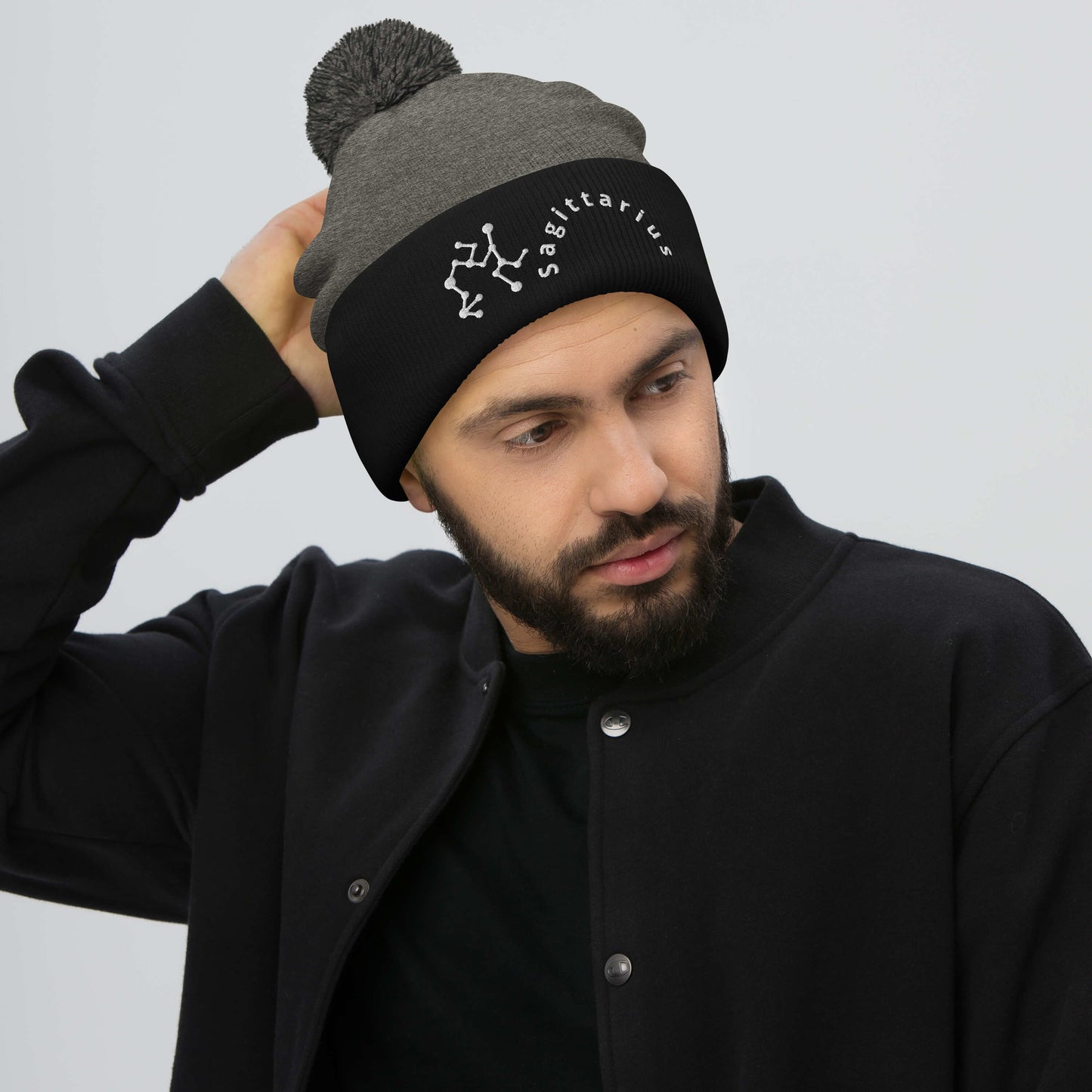 “Sagittarius” Pom-Pom Beanie