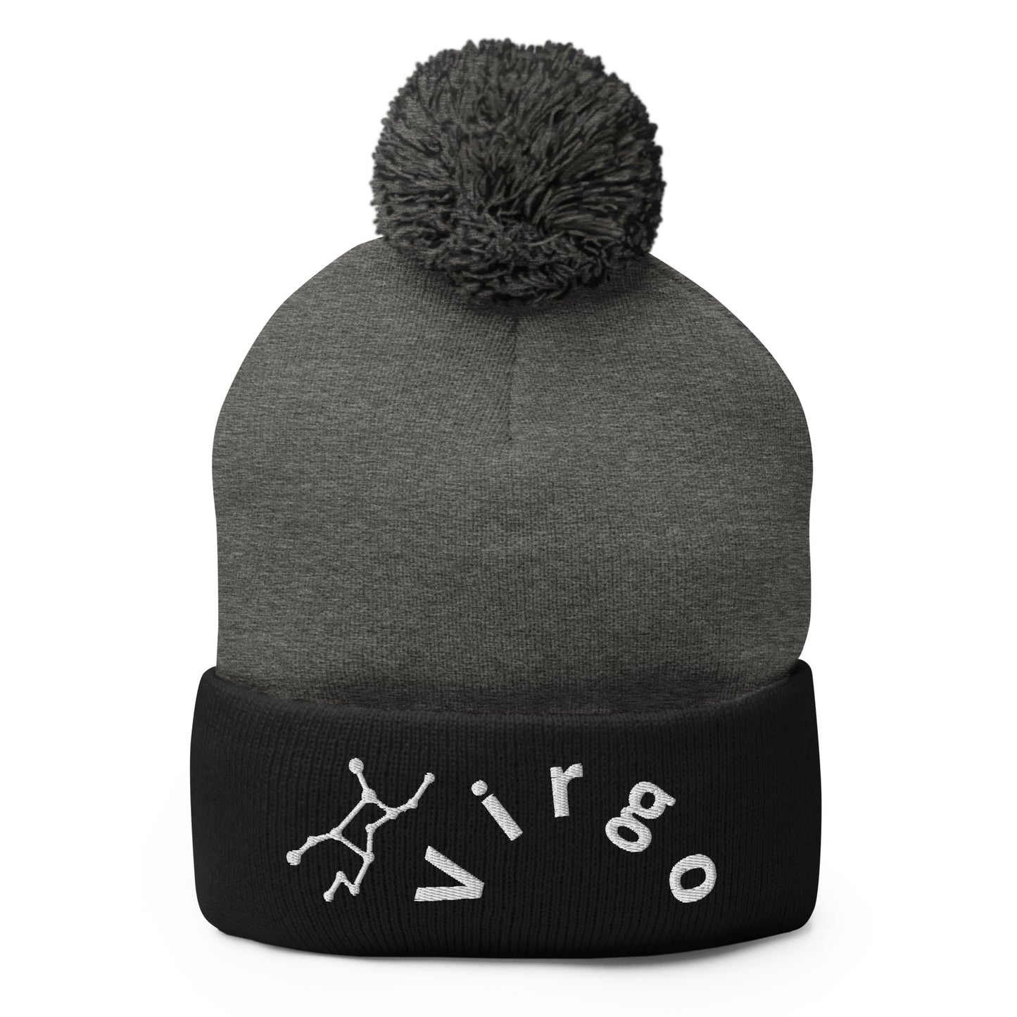 “Virgo” Pom-Pom Beanie