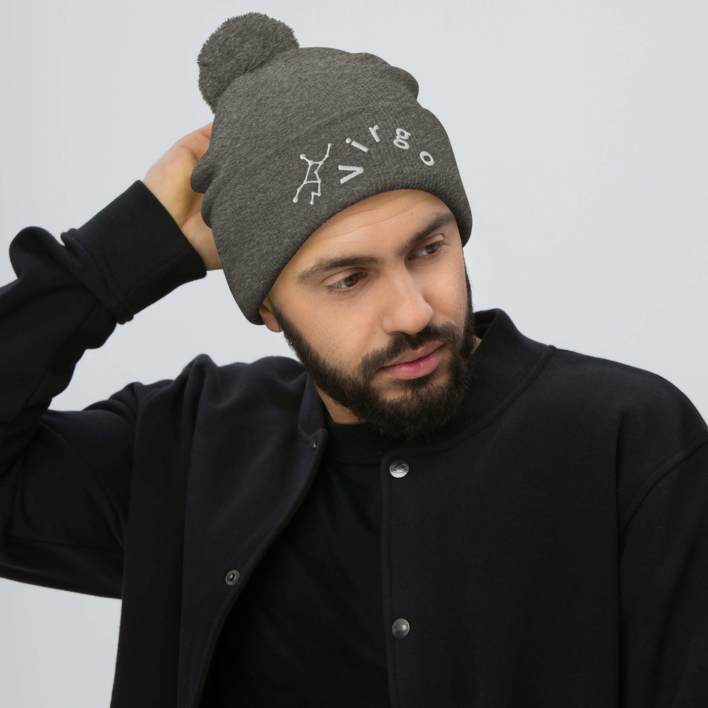 “Virgo” Pom-Pom Beanie