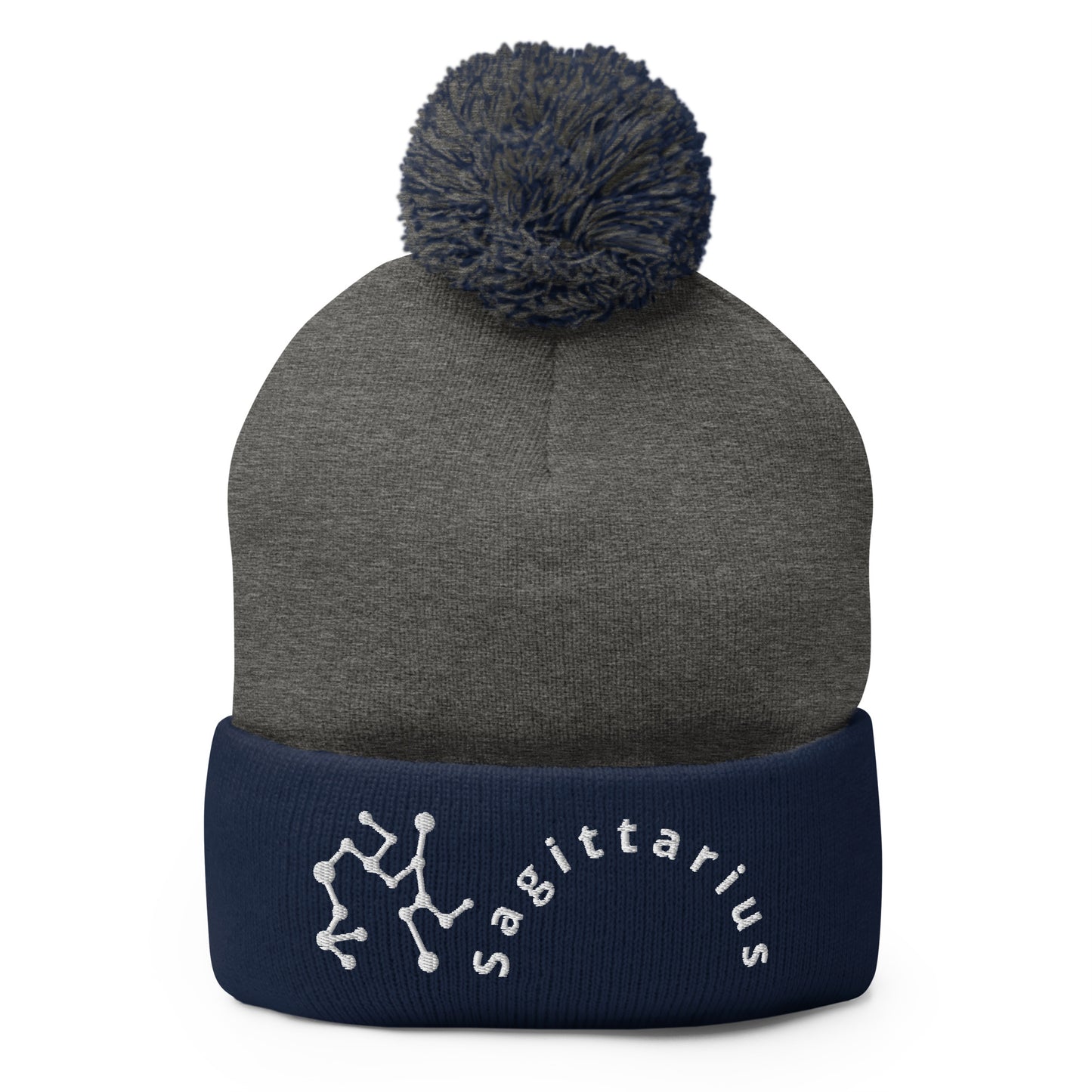 “Sagittarius” Pom-Pom Beanie