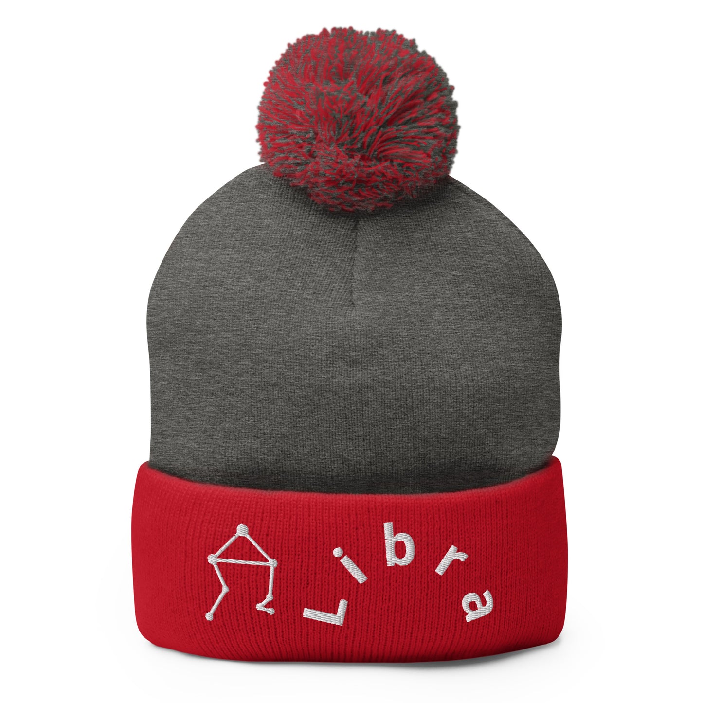 “Libra” Pom-Pom Beanie