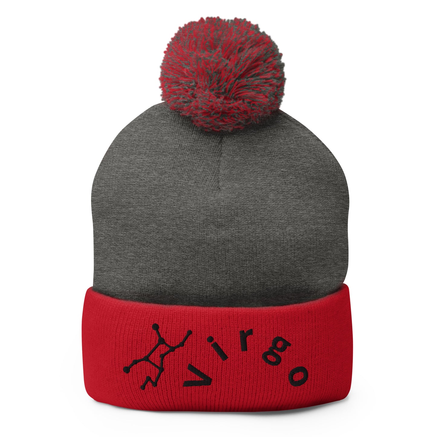 “Virgo” Pom-Pom Beanie