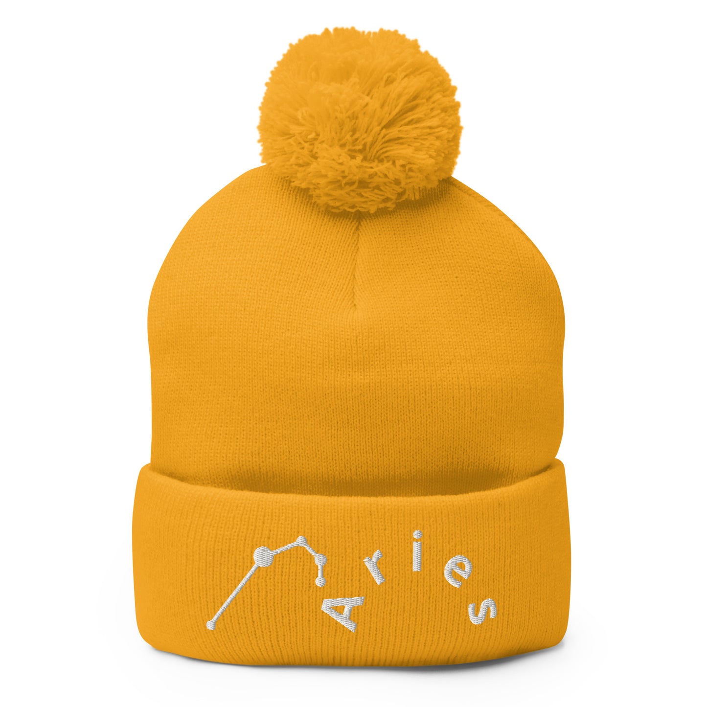 “Aries” Pom-Pom Beanie