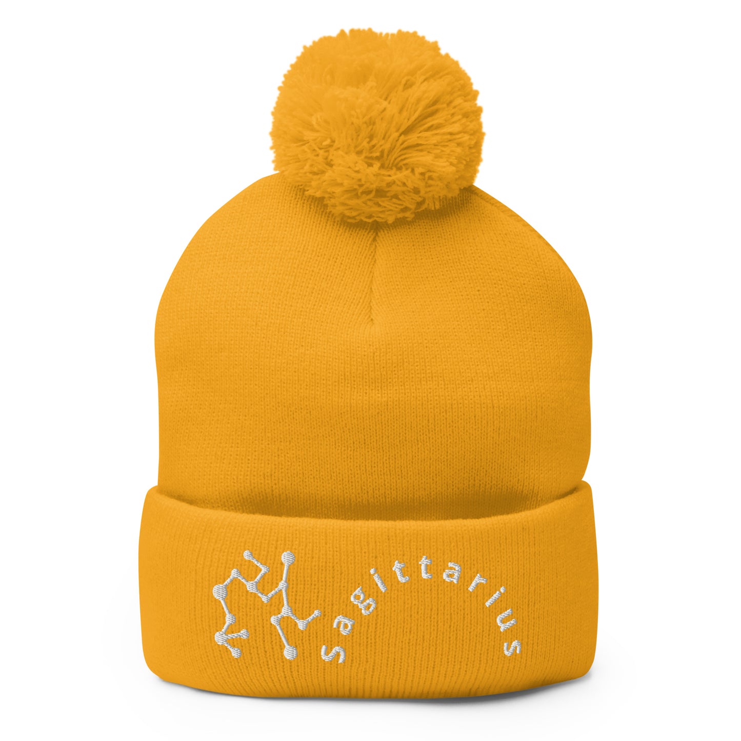 “Sagittarius” Pom-Pom Beanie
