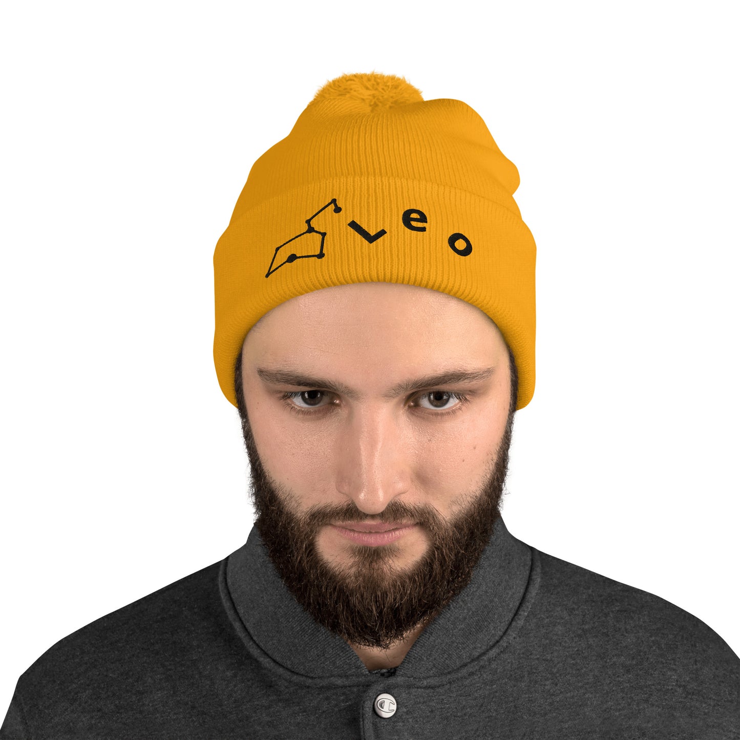 “Leo” Pom-Pom Beanie