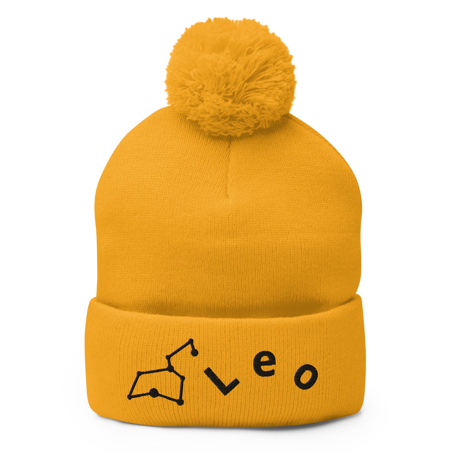 “Leo” Pom-Pom Beanie