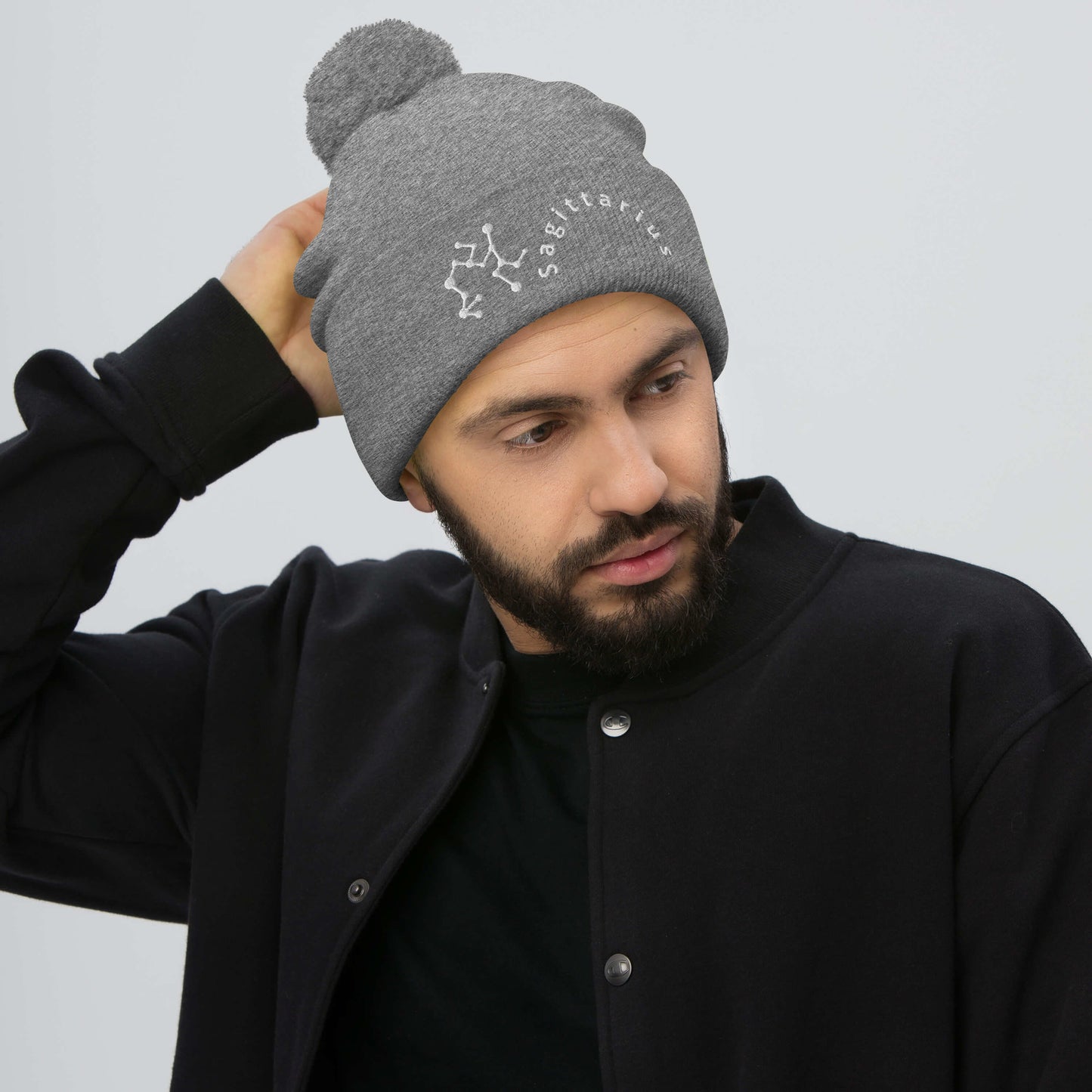“Sagittarius” Pom-Pom Beanie