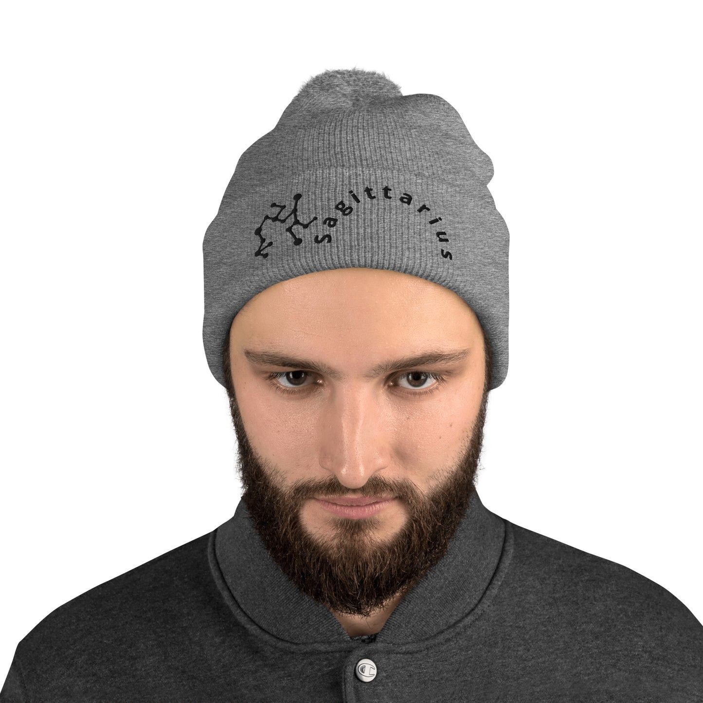 “Sagittarius” Pom-Pom Beanie