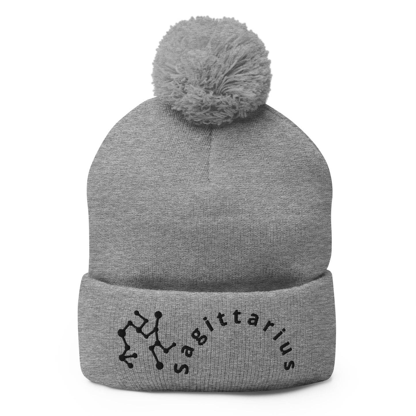 “Sagittarius” Pom-Pom Beanie
