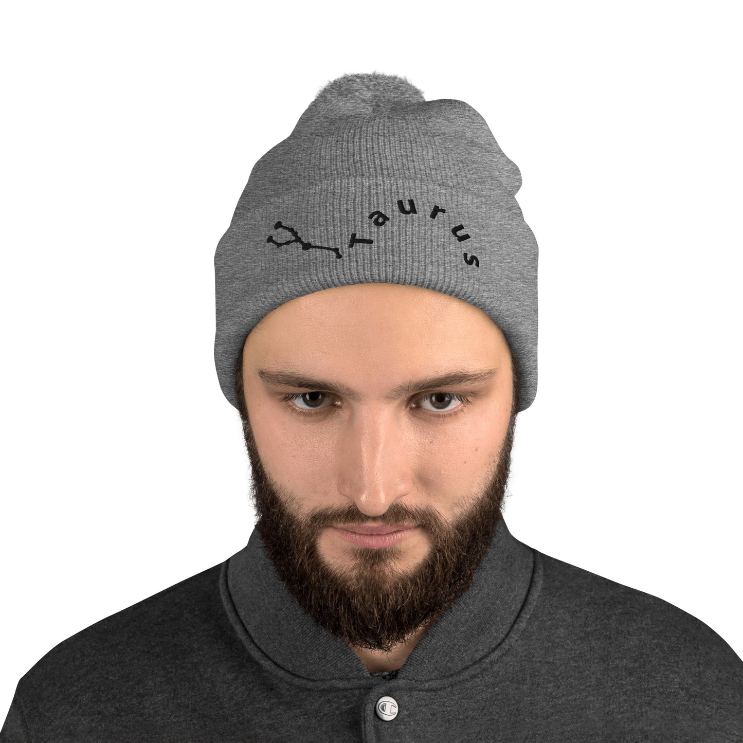 “Taurus” Pom-Pom Beanie