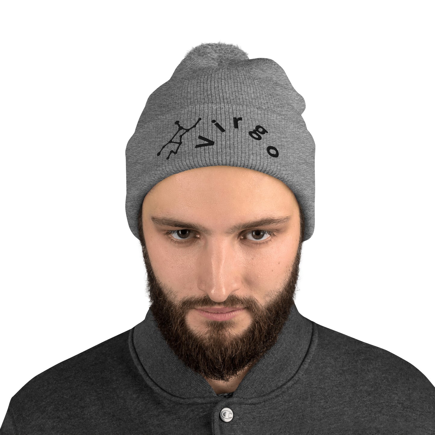 “Virgo” Pom-Pom Beanie