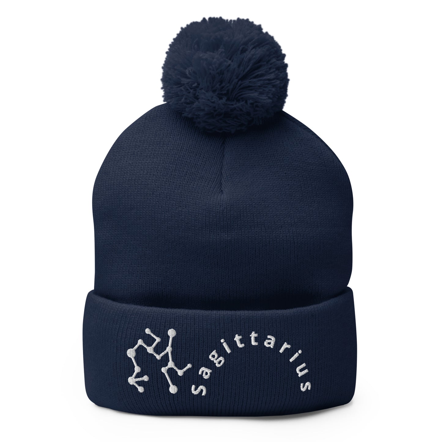 “Sagittarius” Pom-Pom Beanie