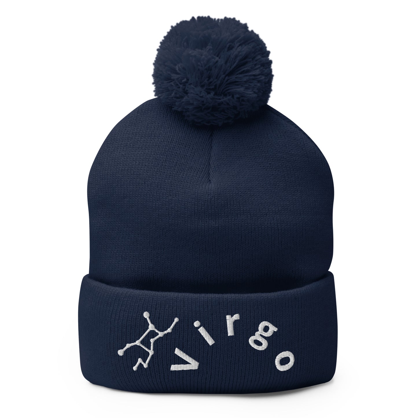 “Virgo” Pom-Pom Beanie