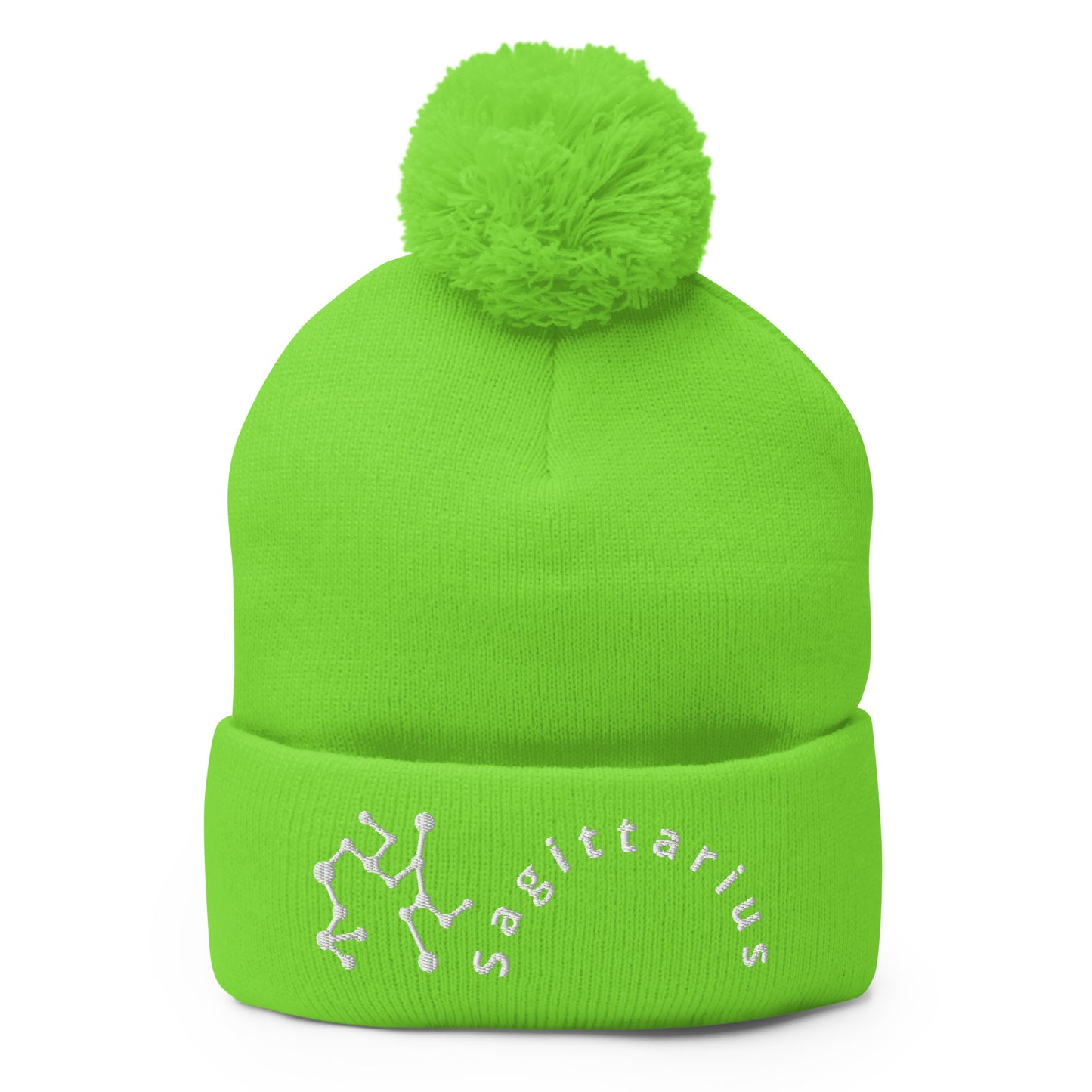 “Sagittarius” Pom-Pom Beanie