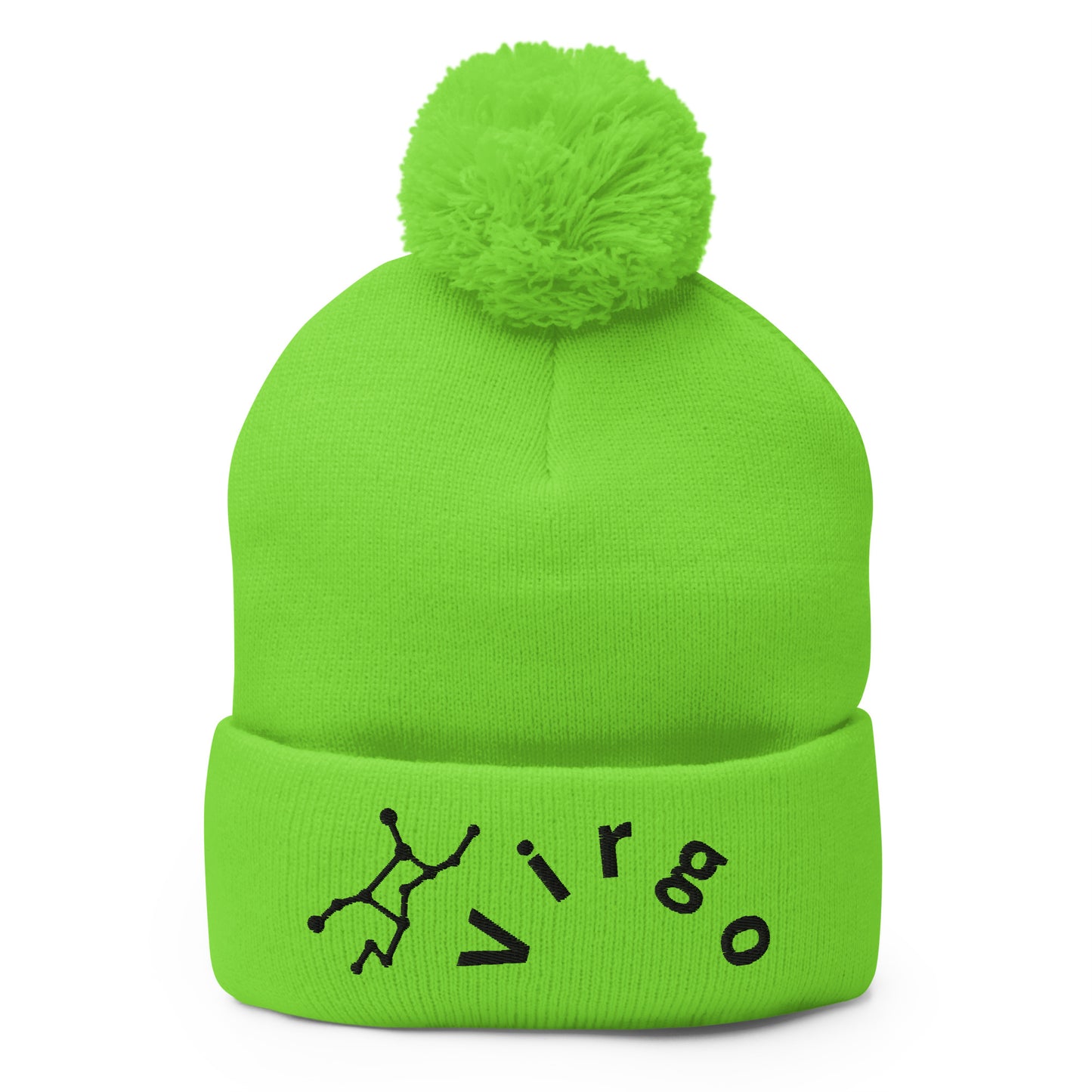 “Virgo” Pom-Pom Beanie