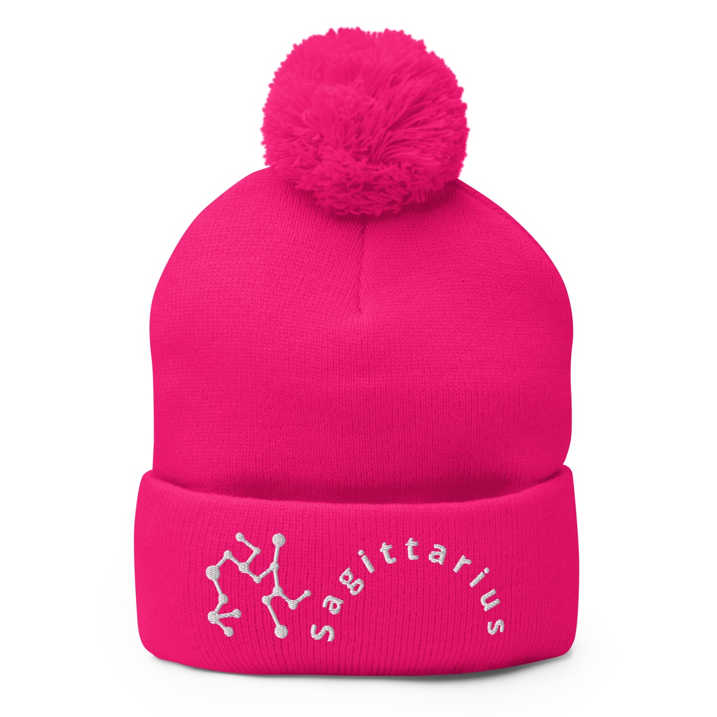 “Sagittarius” Pom-Pom Beanie