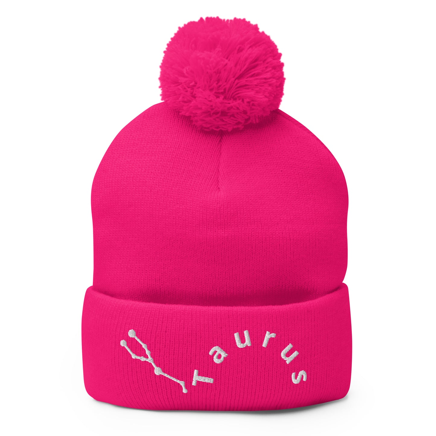 “Taurus” Pom-Pom Beanie