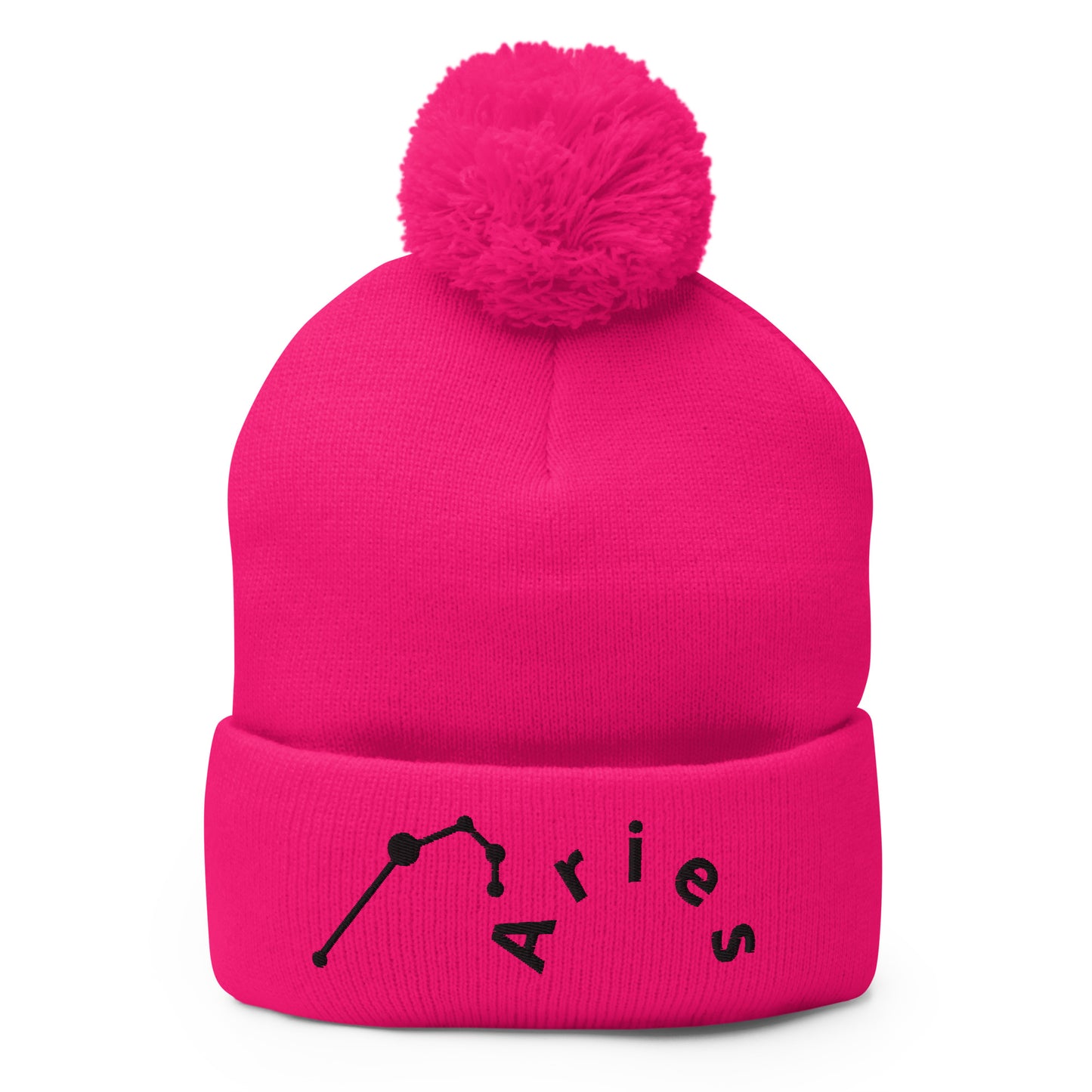 “Aries” Pom-Pom Beanie