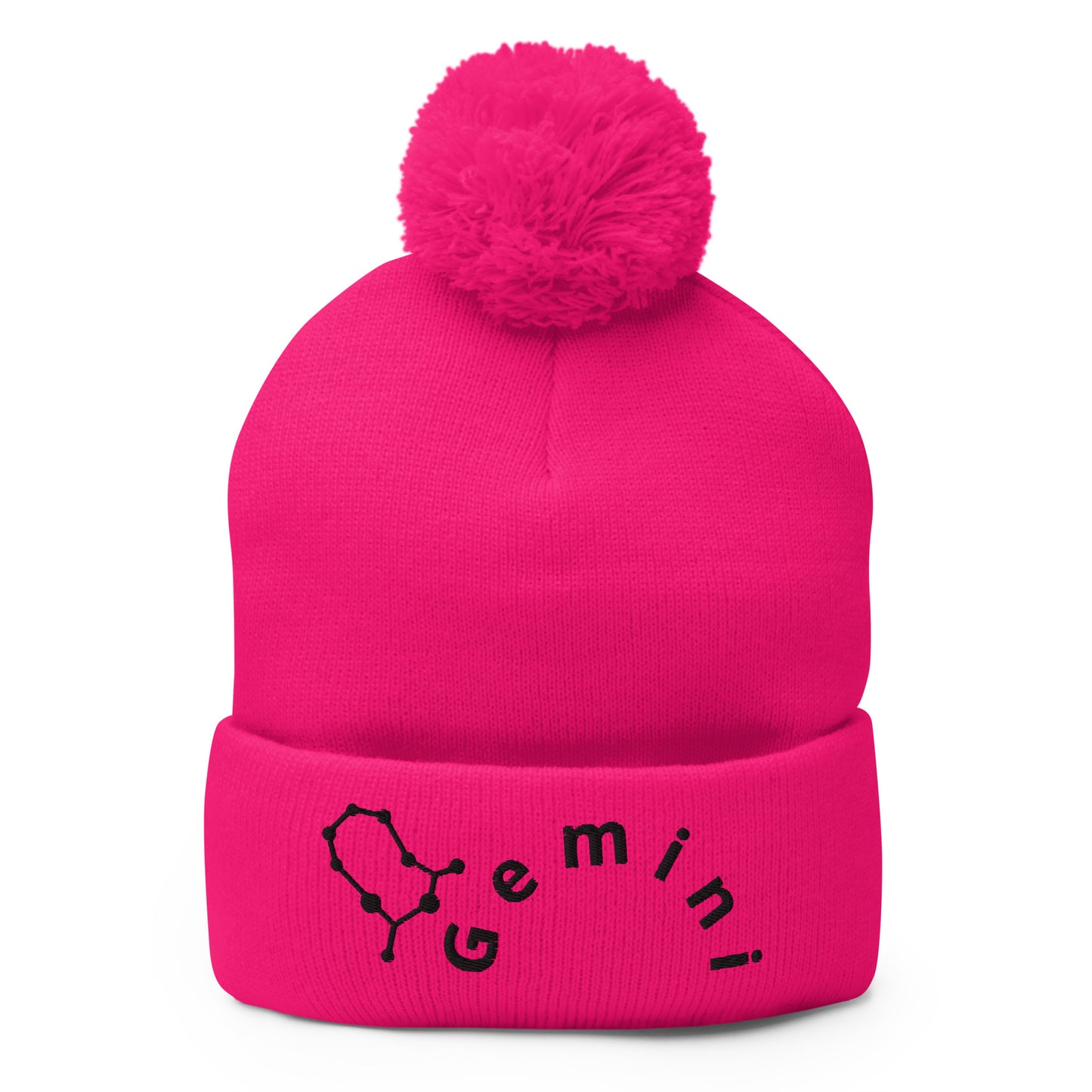 “Gemini” Pom-Pom Beanie