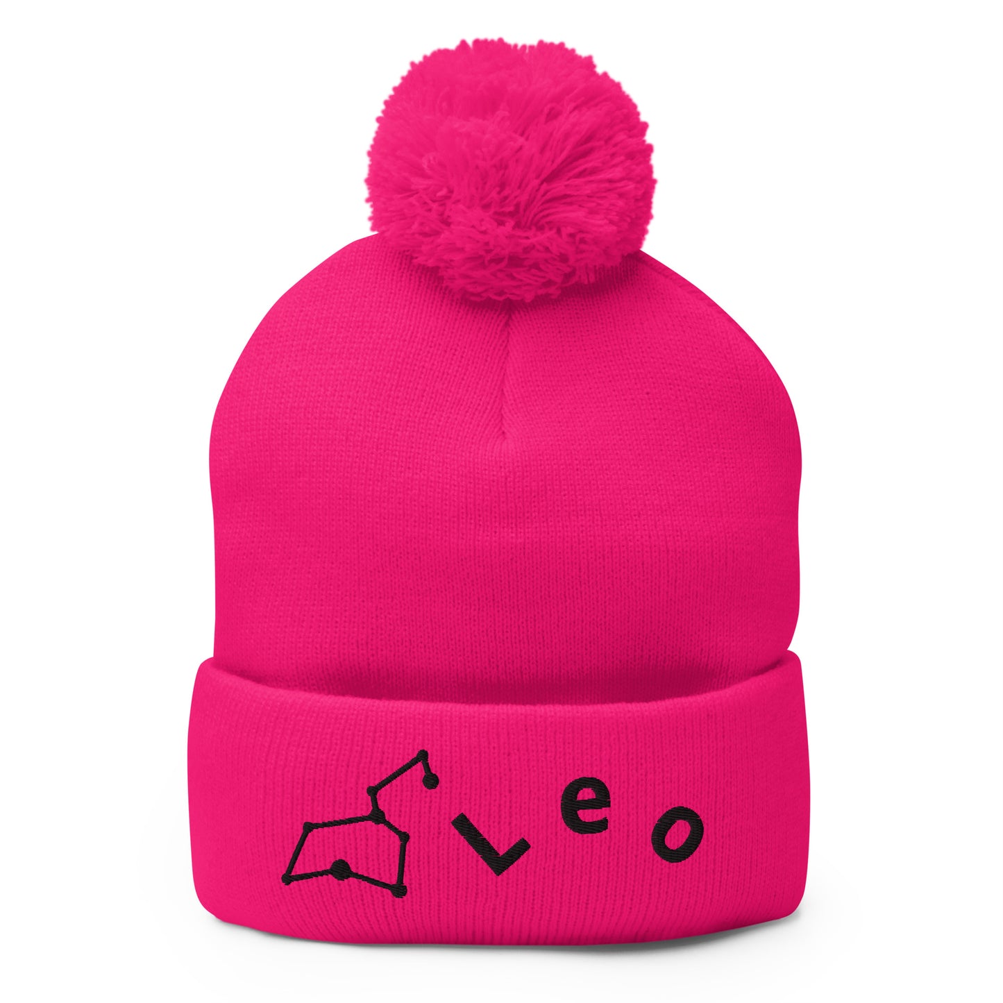 “Leo” Pom-Pom Beanie