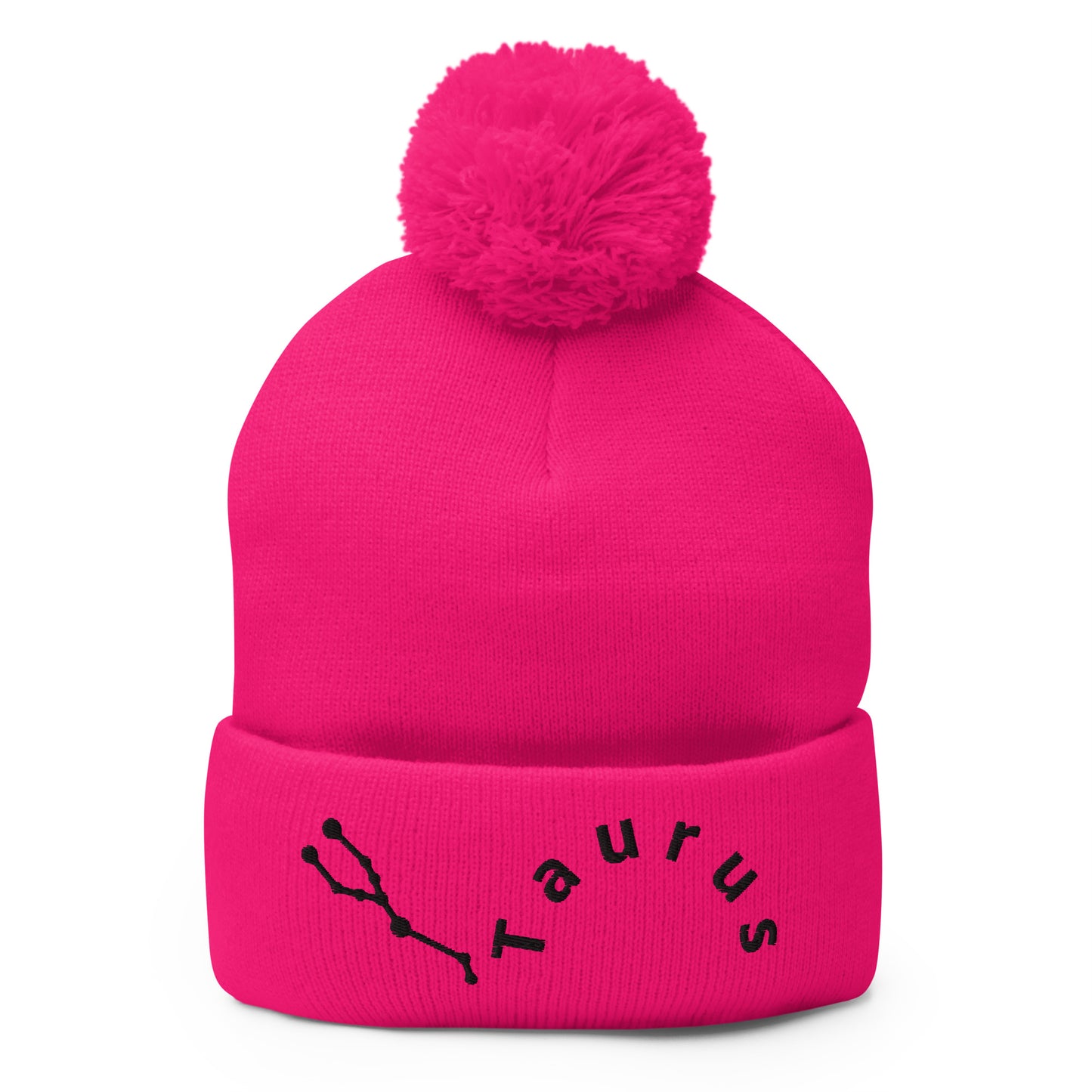 “Taurus” Pom-Pom Beanie