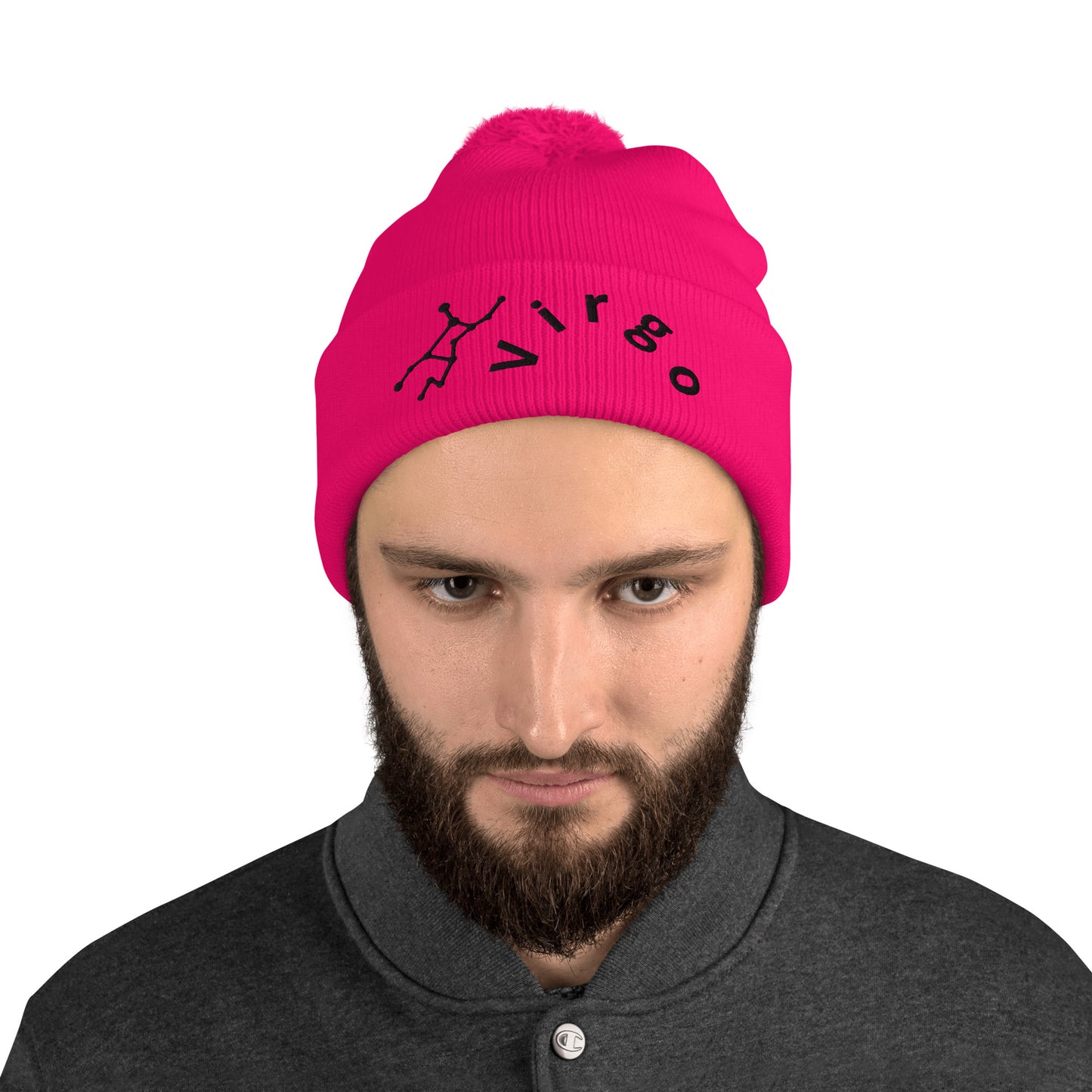 “Virgo” Pom-Pom Beanie