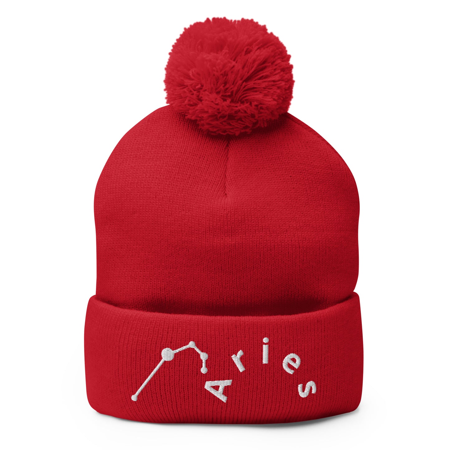 “Aries” Pom-Pom Beanie