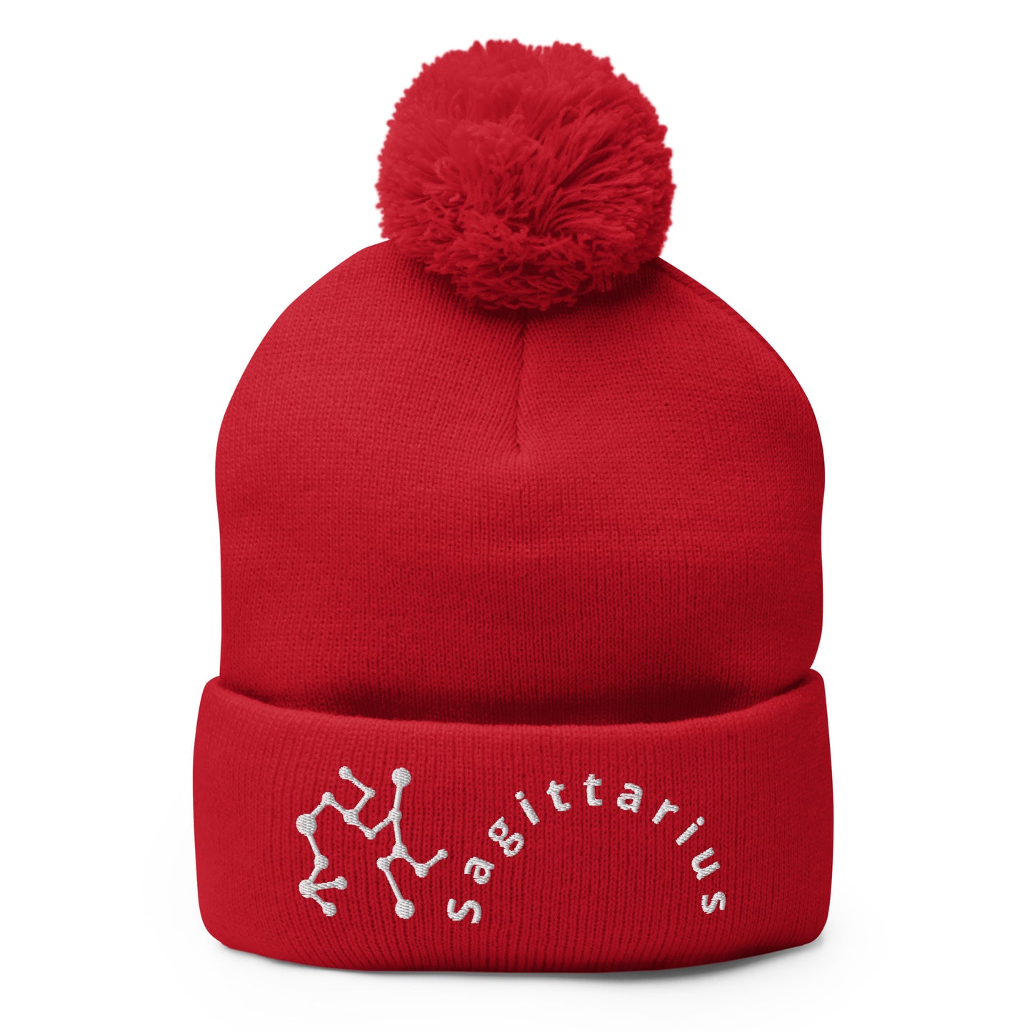 “Sagittarius” Pom-Pom Beanie
