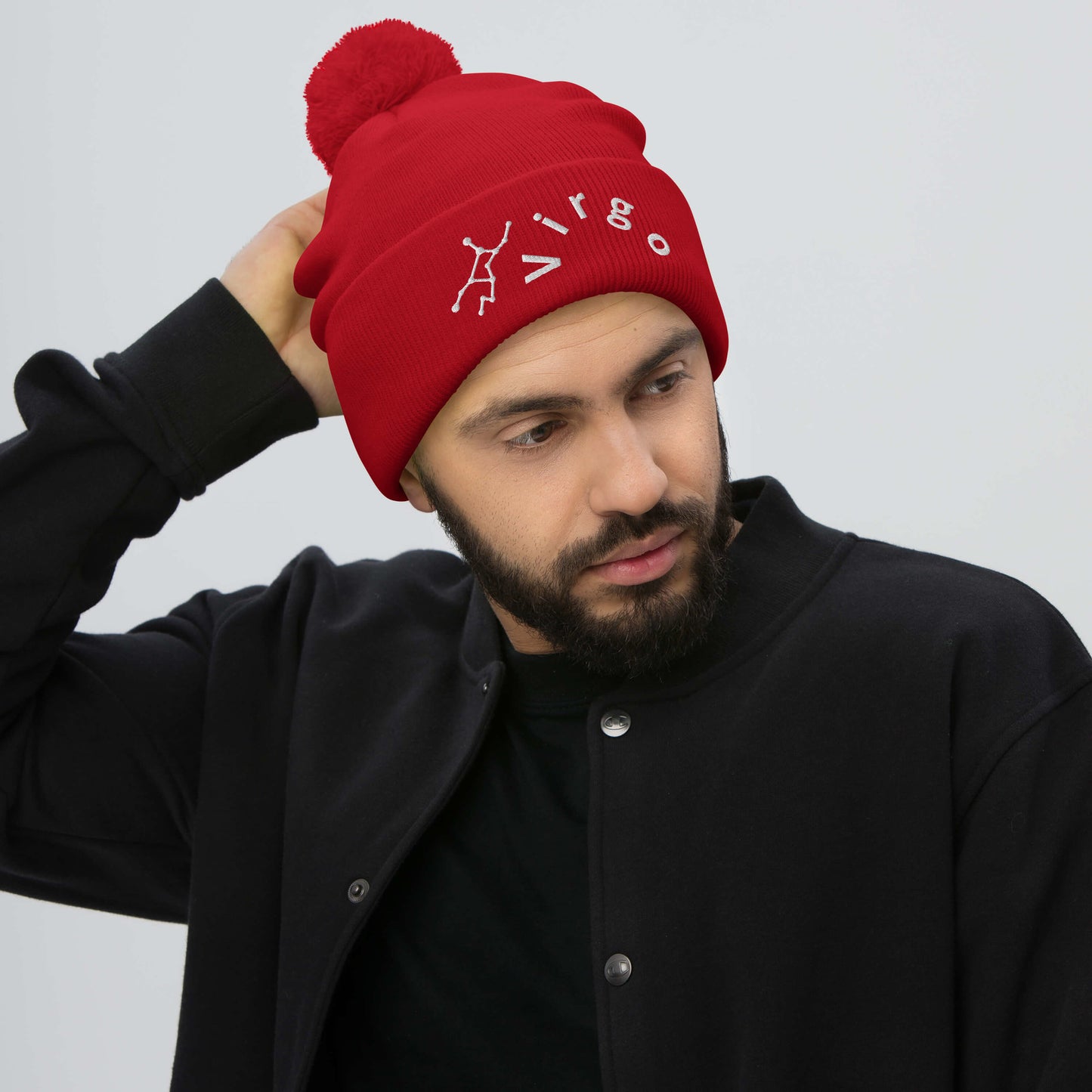 “Virgo” Pom-Pom Beanie