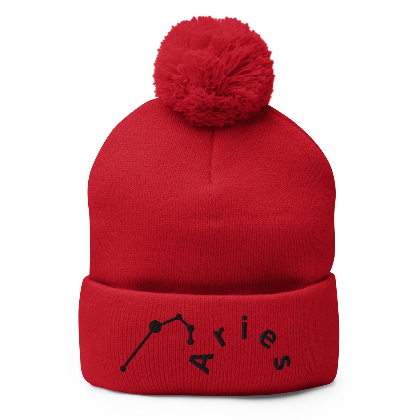 “Aries” Pom-Pom Beanie