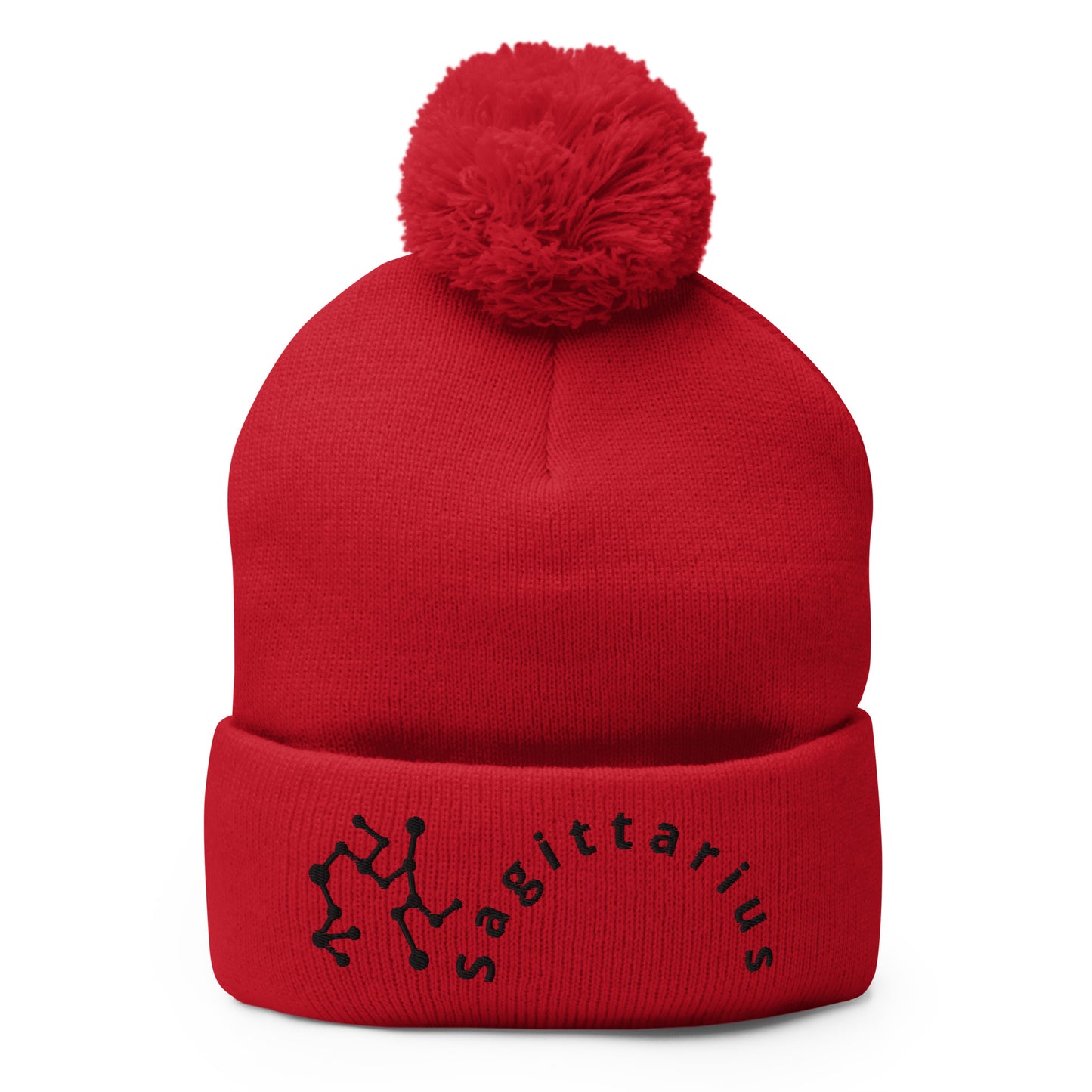 “Sagittarius” Pom-Pom Beanie
