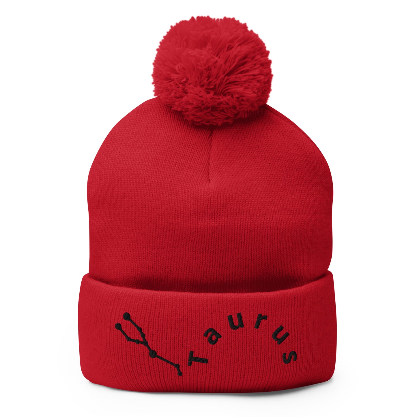 “Taurus” Pom-Pom Beanie