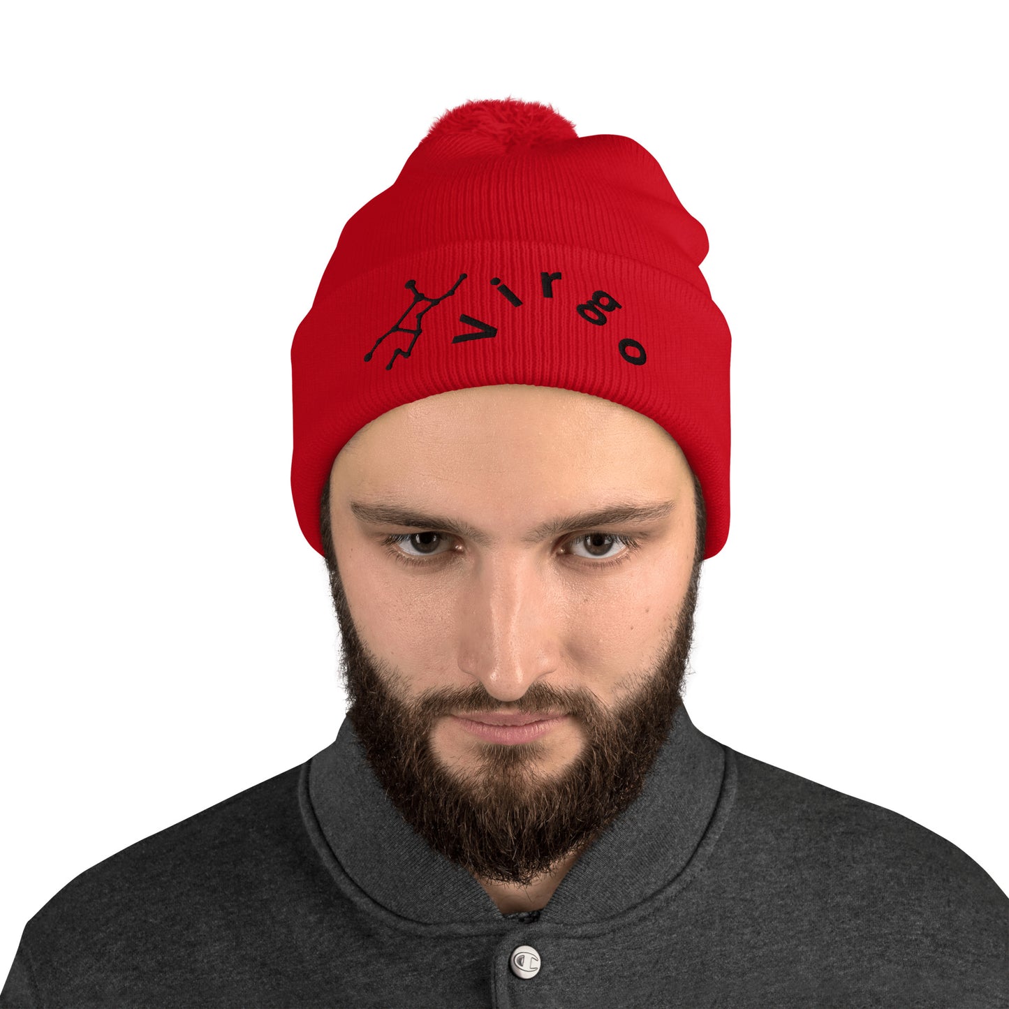 “Virgo” Pom-Pom Beanie