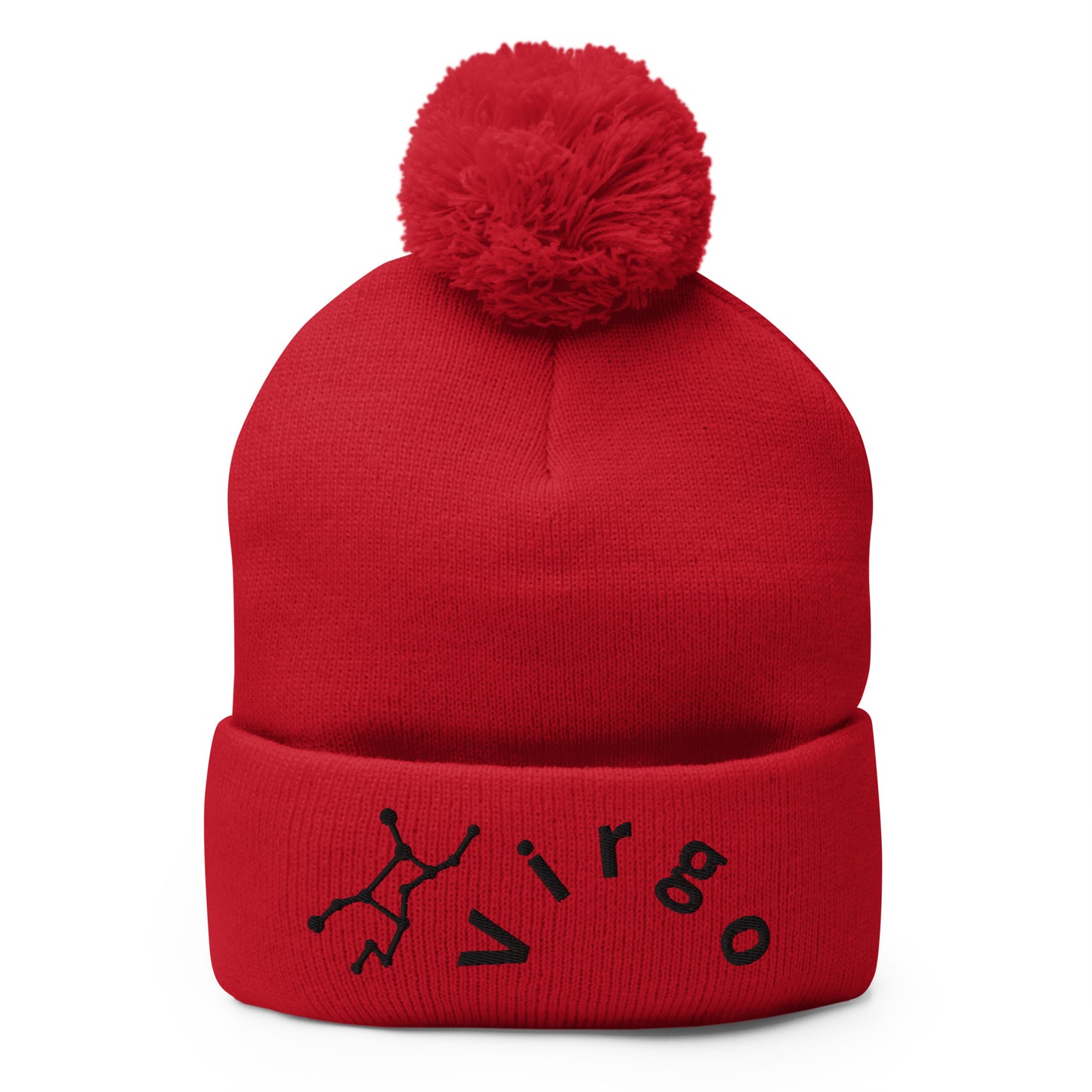 “Virgo” Pom-Pom Beanie