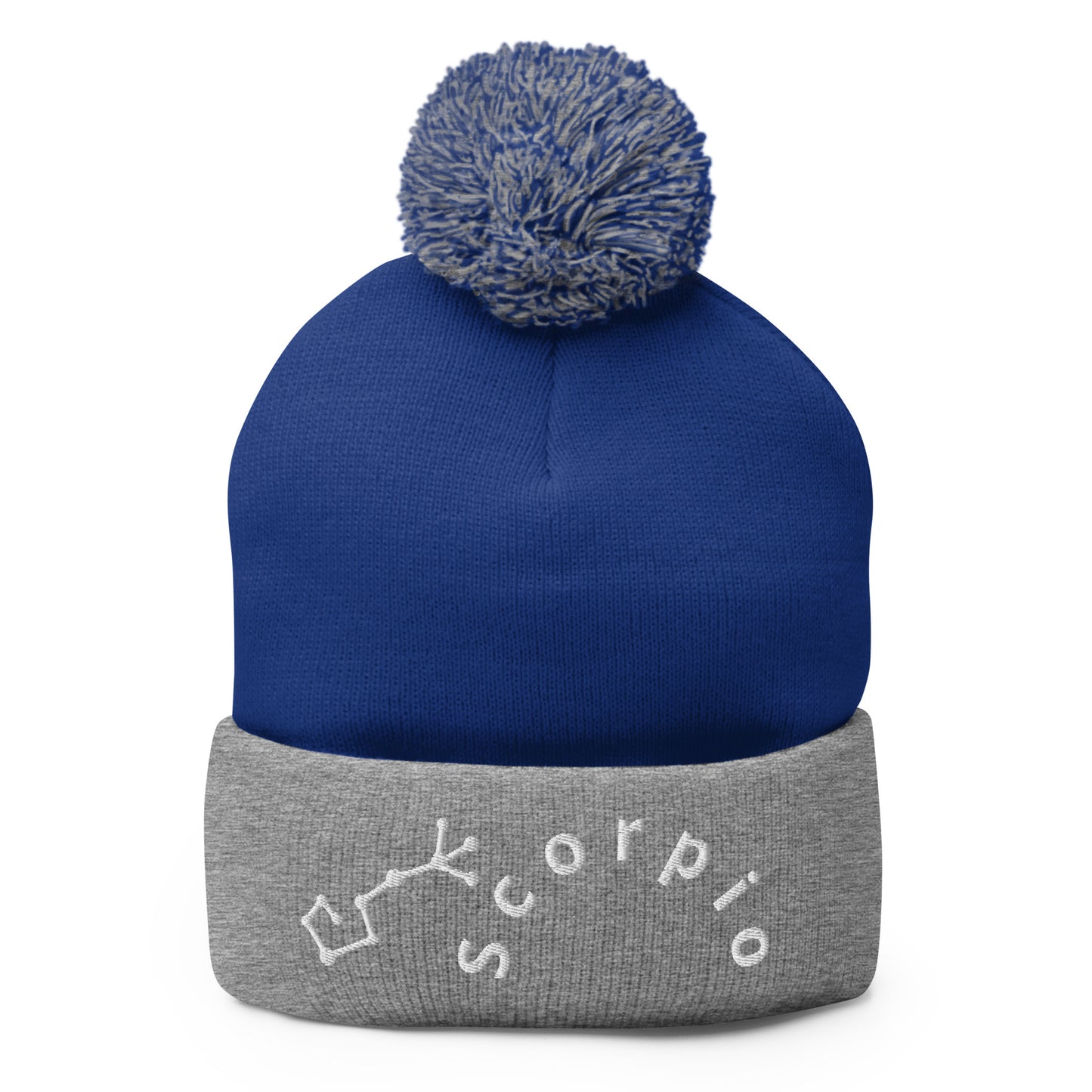 “Scorpio” Pom-Pom Beanie