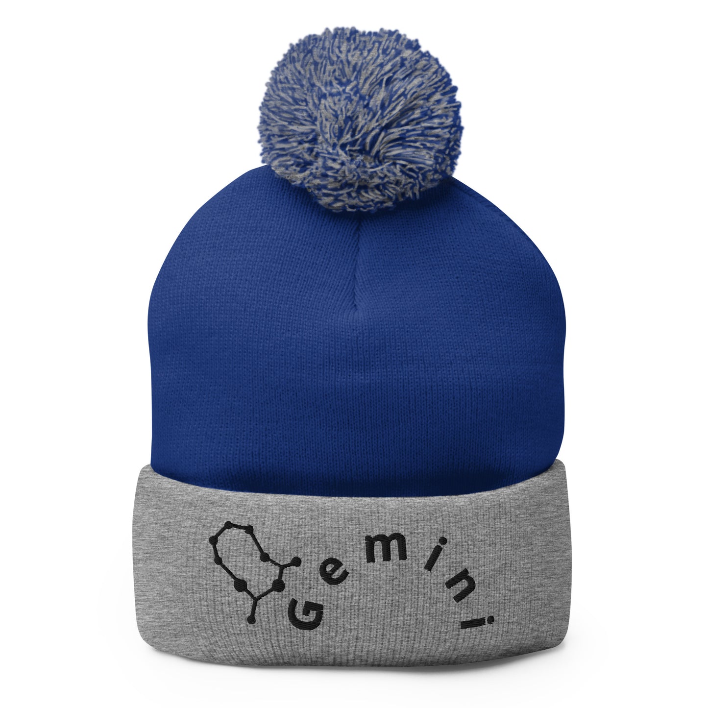 “Gemini” Pom-Pom Beanie