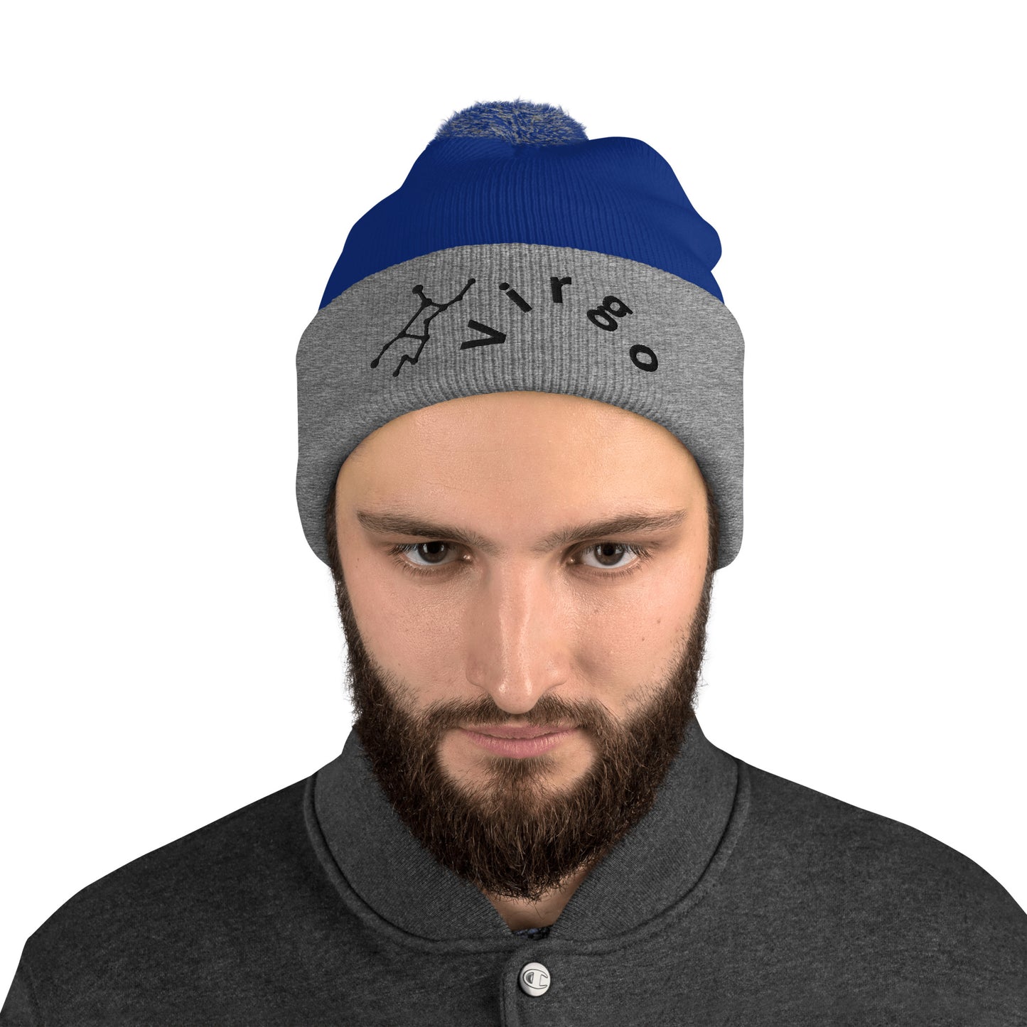 “Virgo” Pom-Pom Beanie