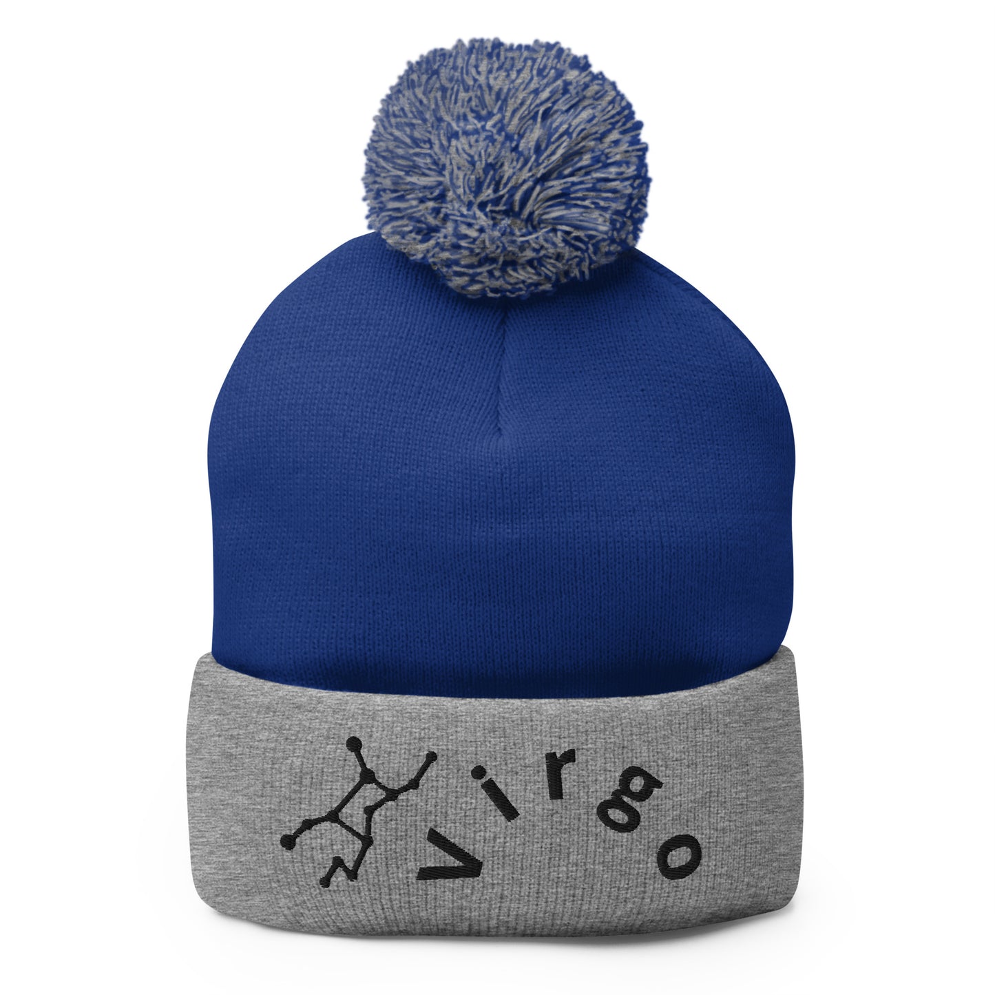“Virgo” Pom-Pom Beanie
