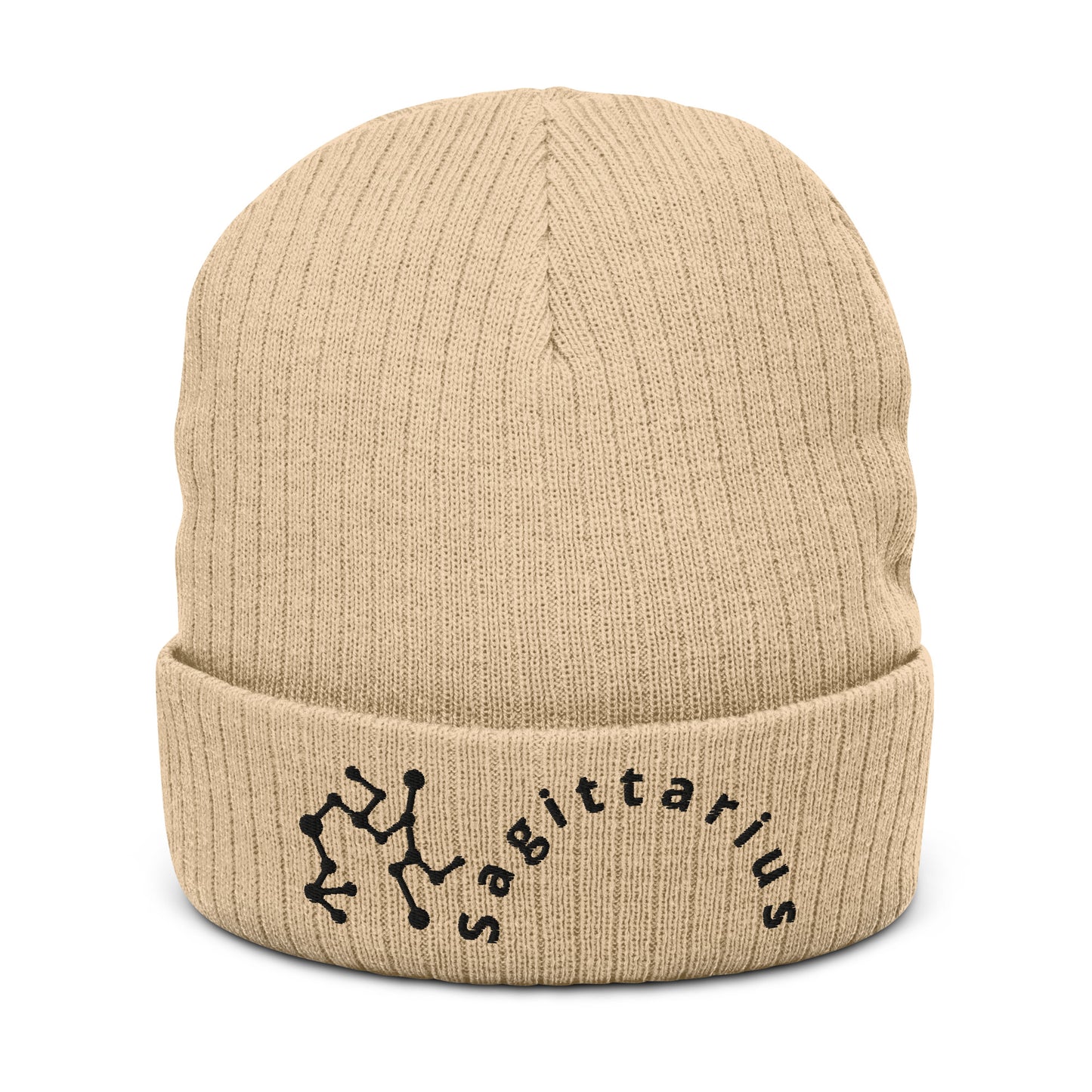 “Sagittarius” Ribbed Knit Beanie