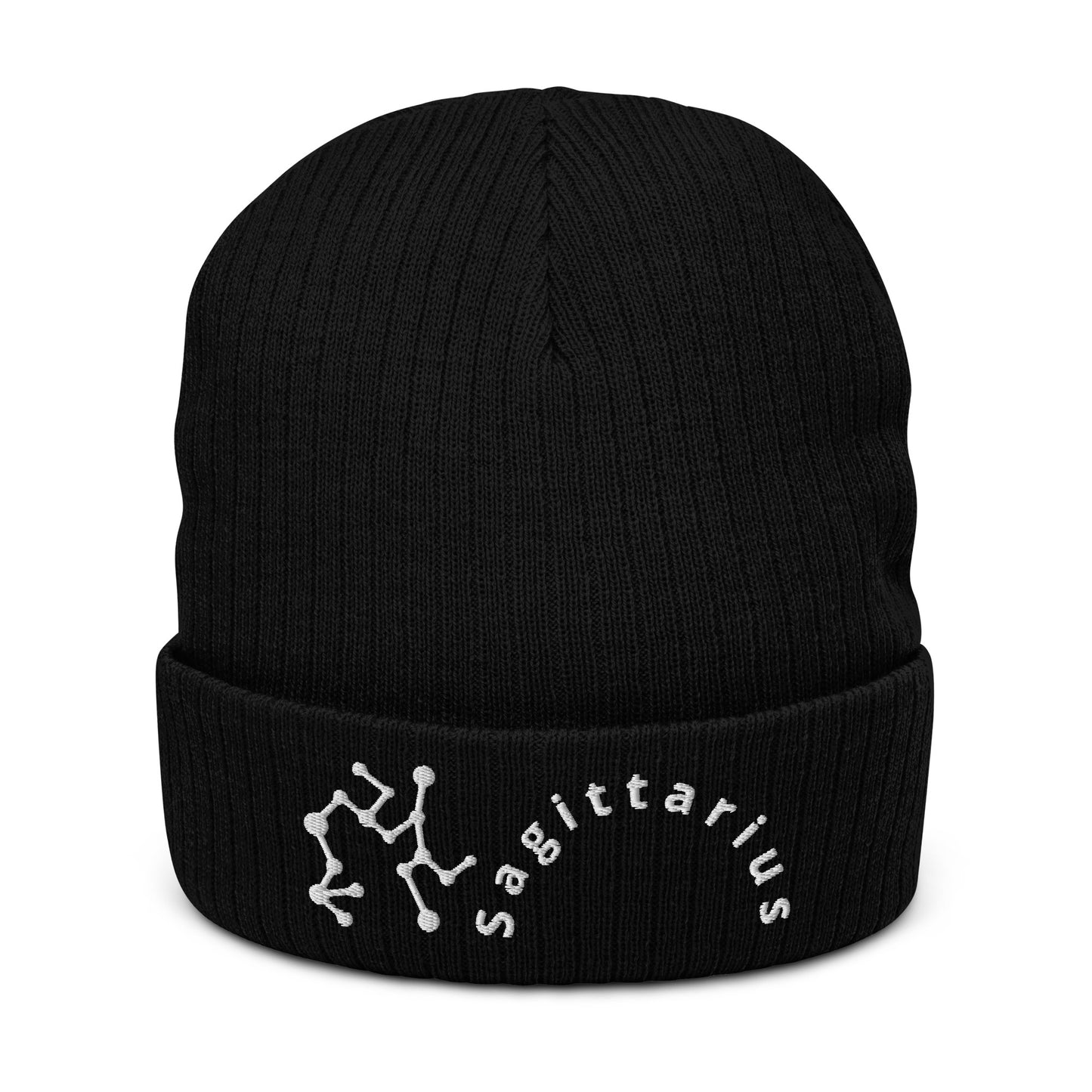 “Sagittarius” Ribbed Knit Beanie