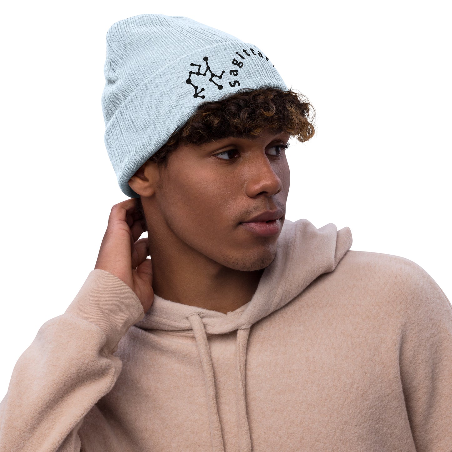 “Sagittarius” Ribbed Knit Beanie