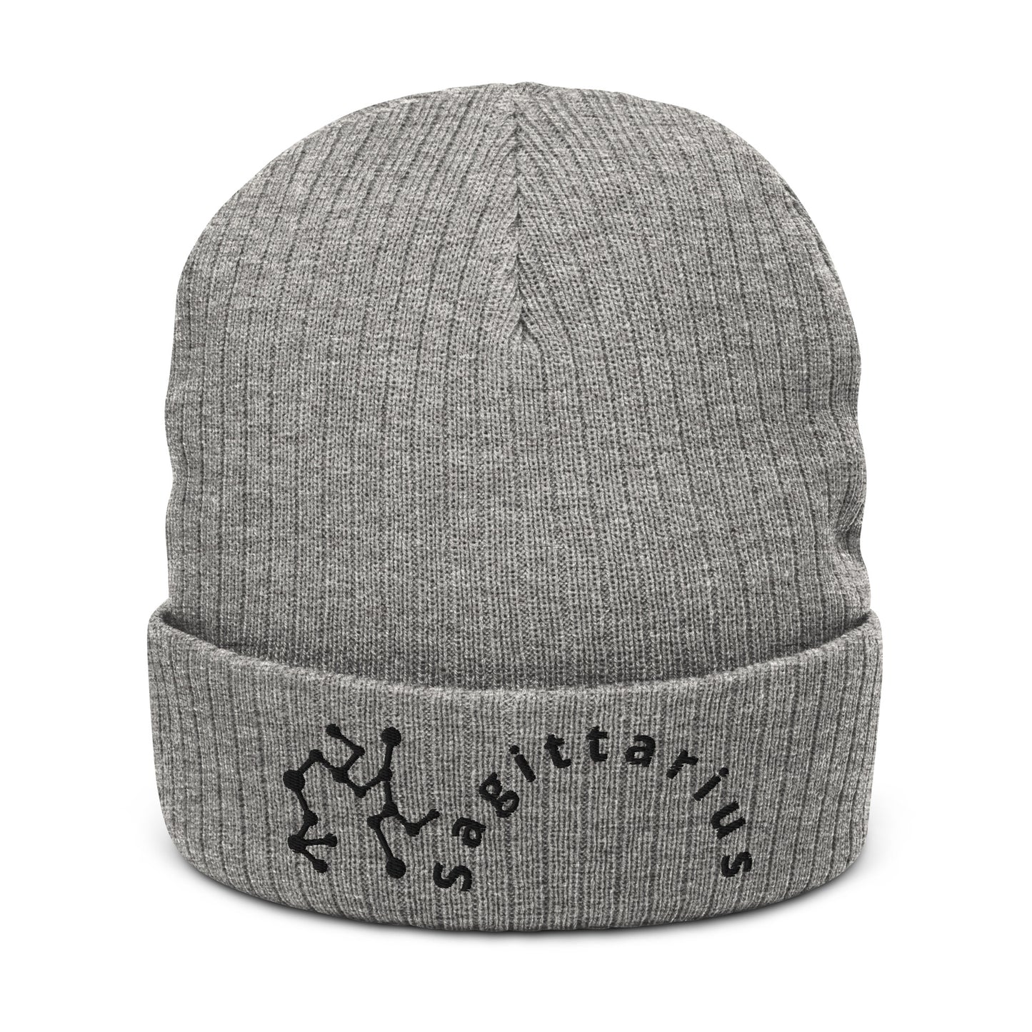 “Sagittarius” Ribbed Knit Beanie