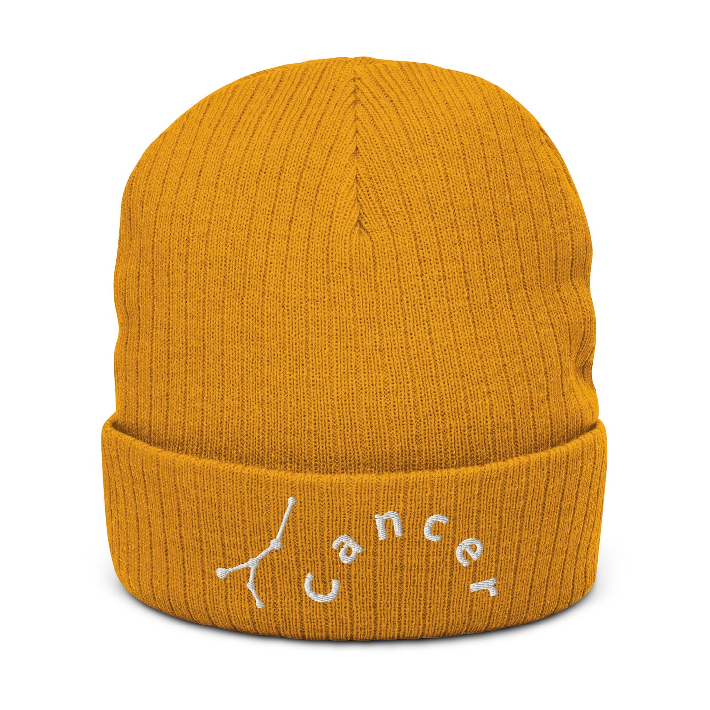 “Cancer” Ribbed Knit Beanie